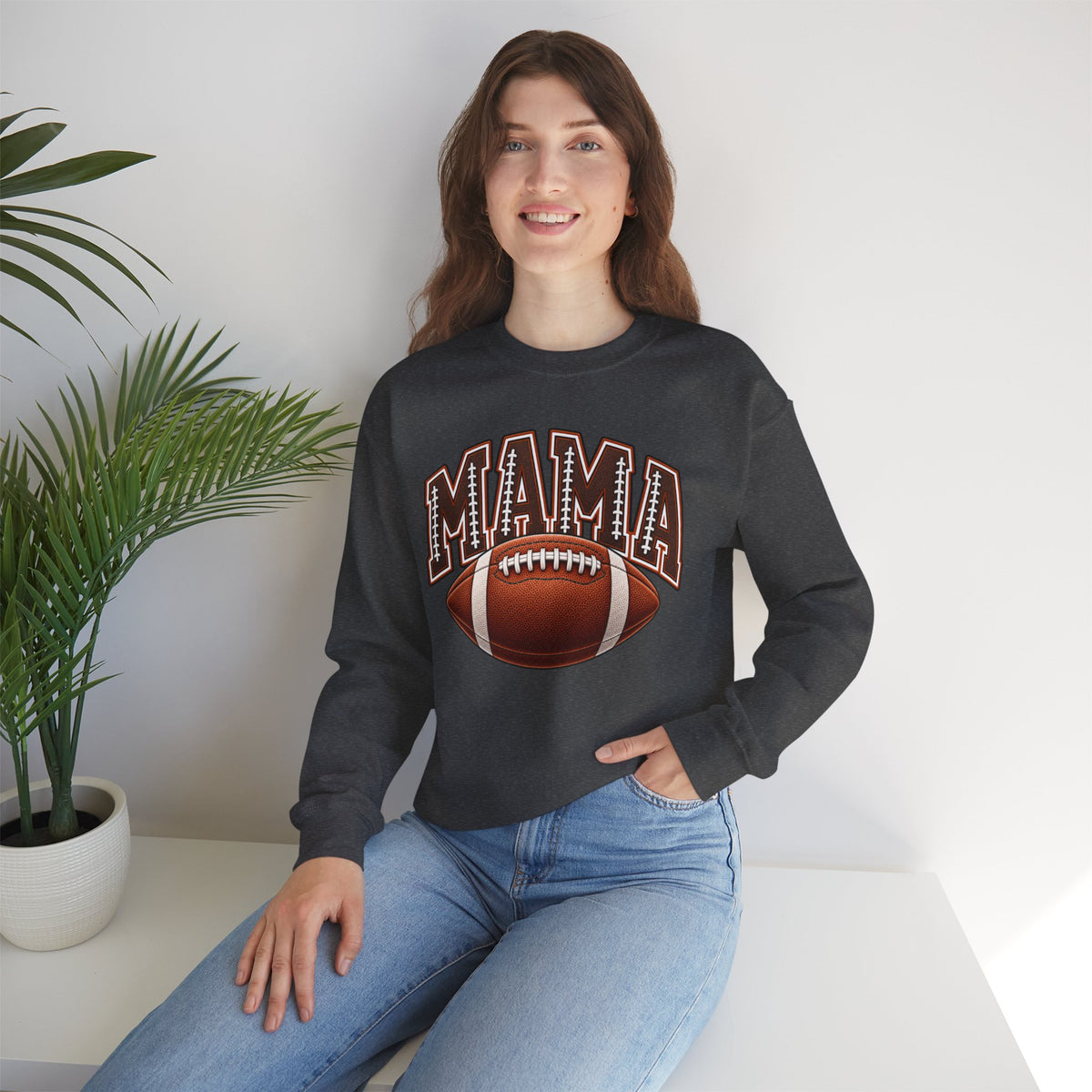 Mama Football Crewneck