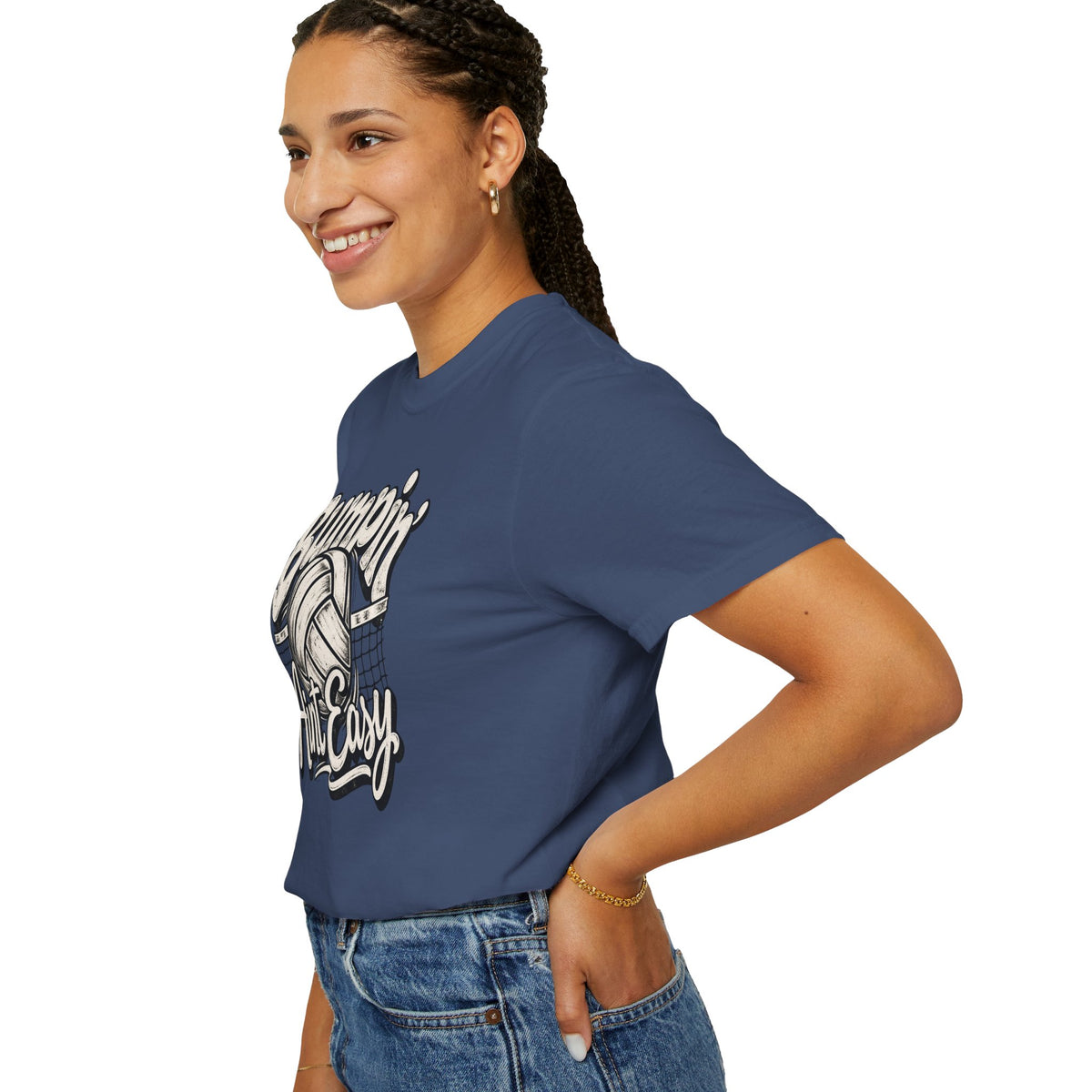 Bumpin' Ain't Easy Volleyball Tee