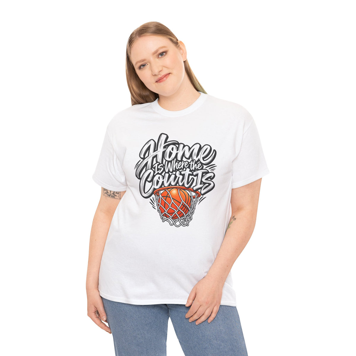“Home Is Where the Court Is” Graphic Tee