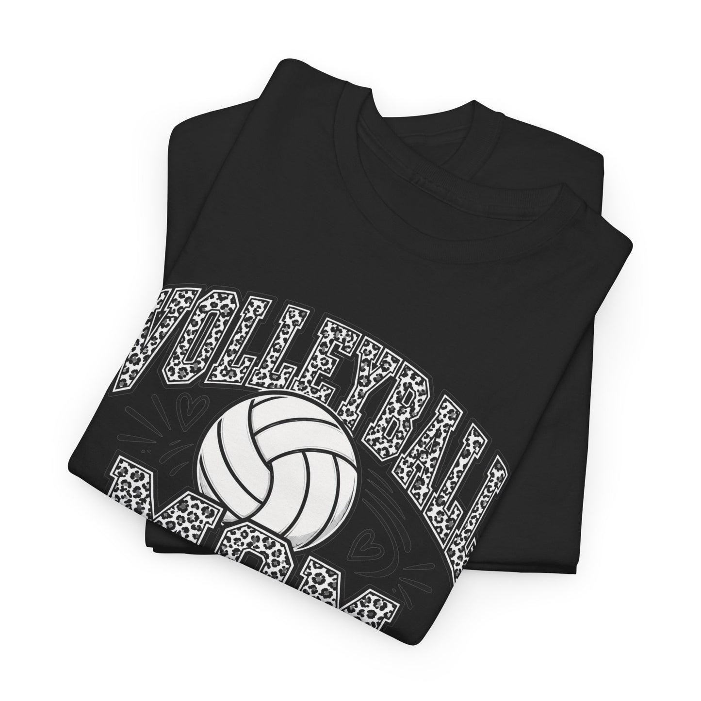 Volleyball Mom T-Shirt — Retro Volleyball Graphic Tee for Proud Moms
