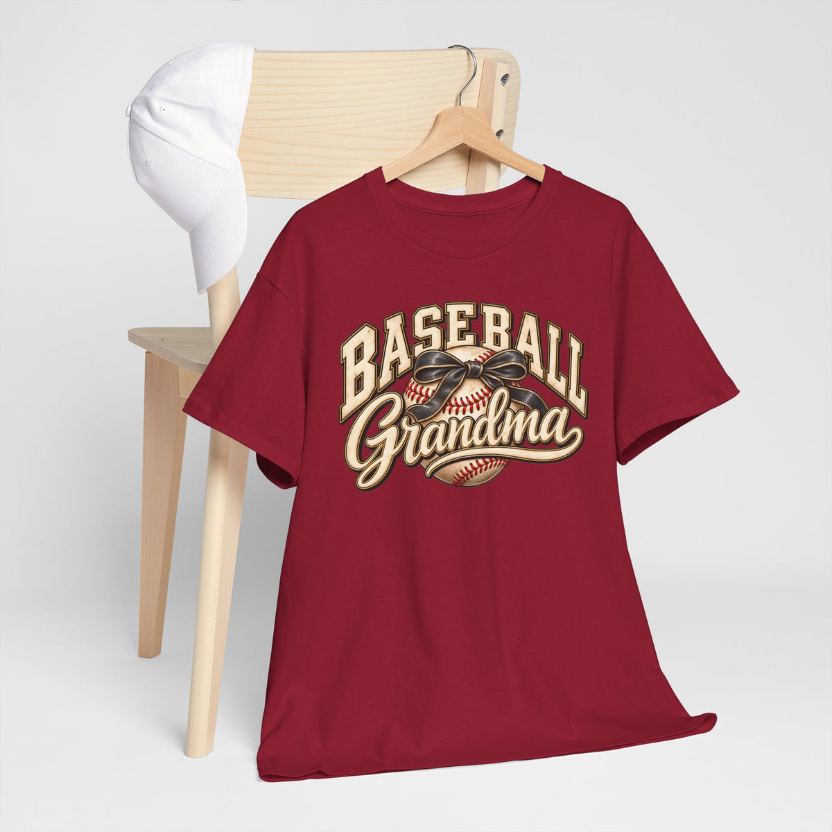 Baseball Grandma T-Shirt — Vintage Softball/Baseball Graphic Tee for Grandmothers