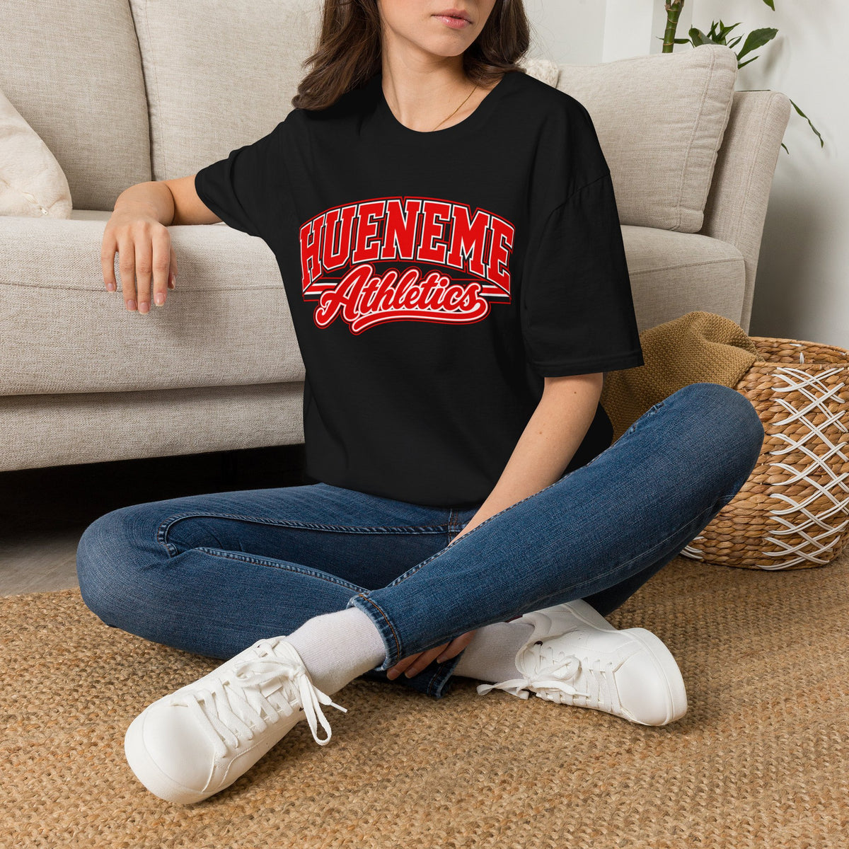 Hueneme Athletics T-Shirt — Vintage Campus Sports Tee