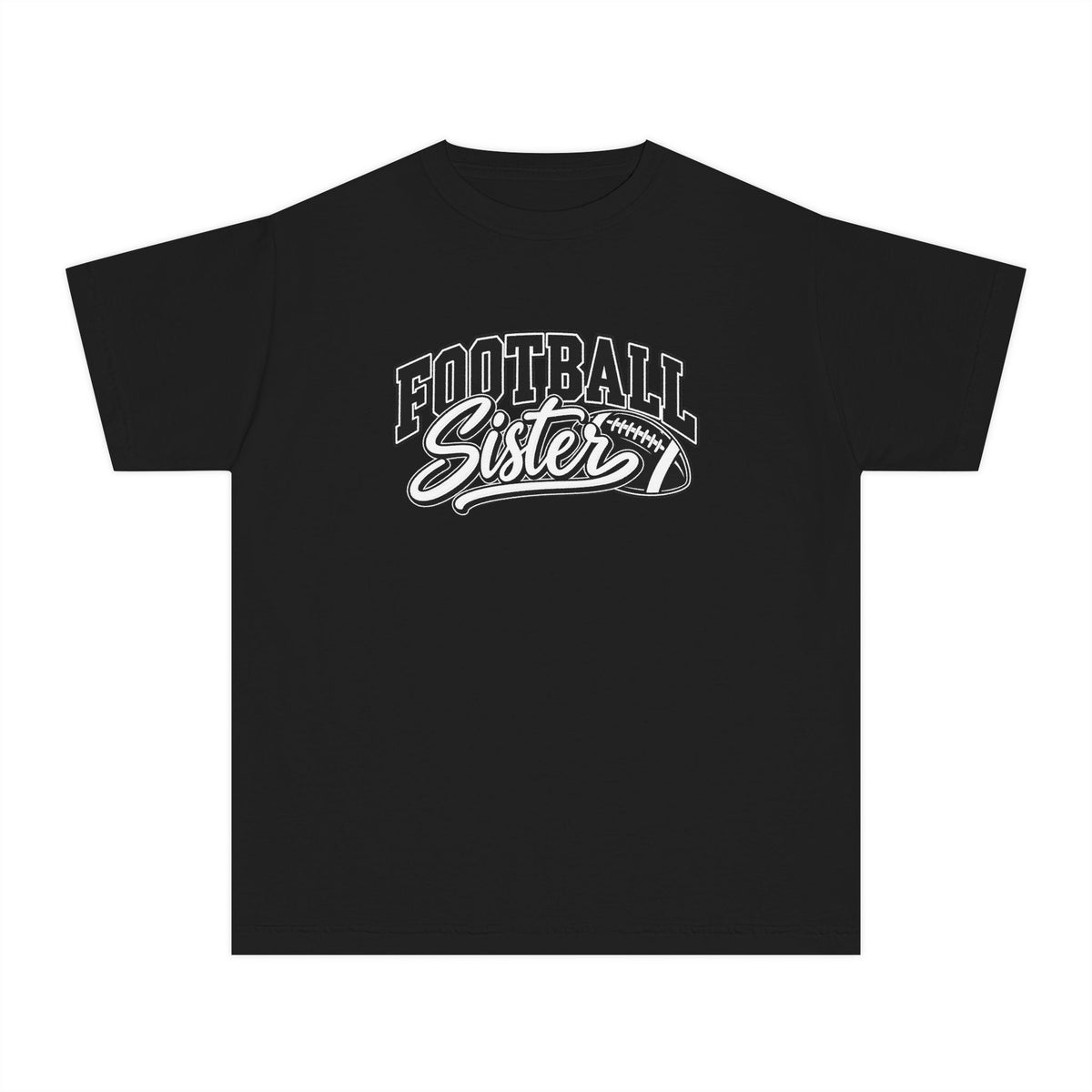"Football Sister" Youth T‑Shirt