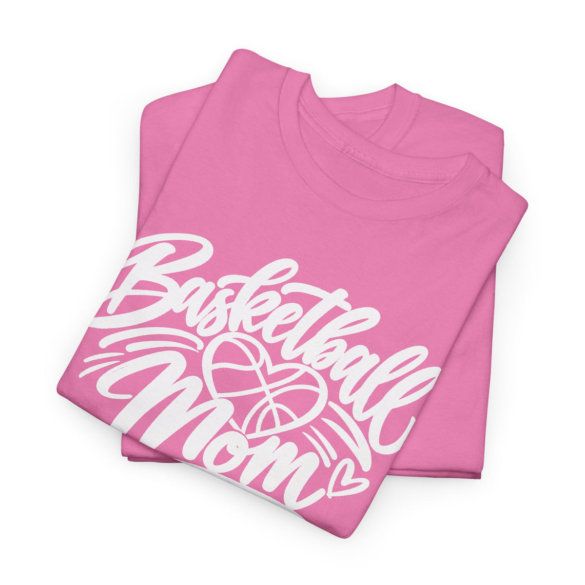 Basketball Mom T-Shirt — Script Logo Tee for Proud Coaches & Fans