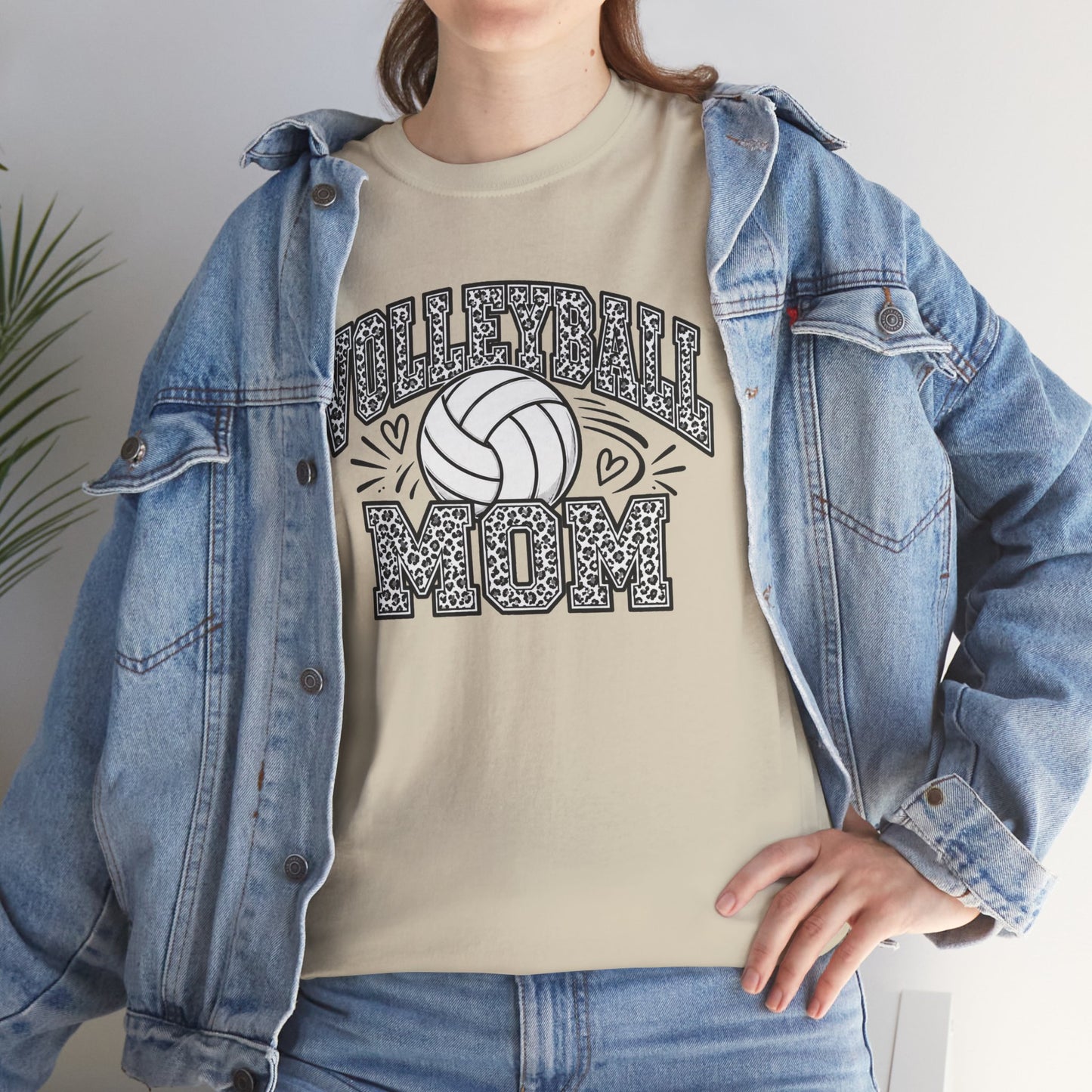 Volleyball Mom T-Shirt — Retro Volleyball Graphic Tee for Proud Moms