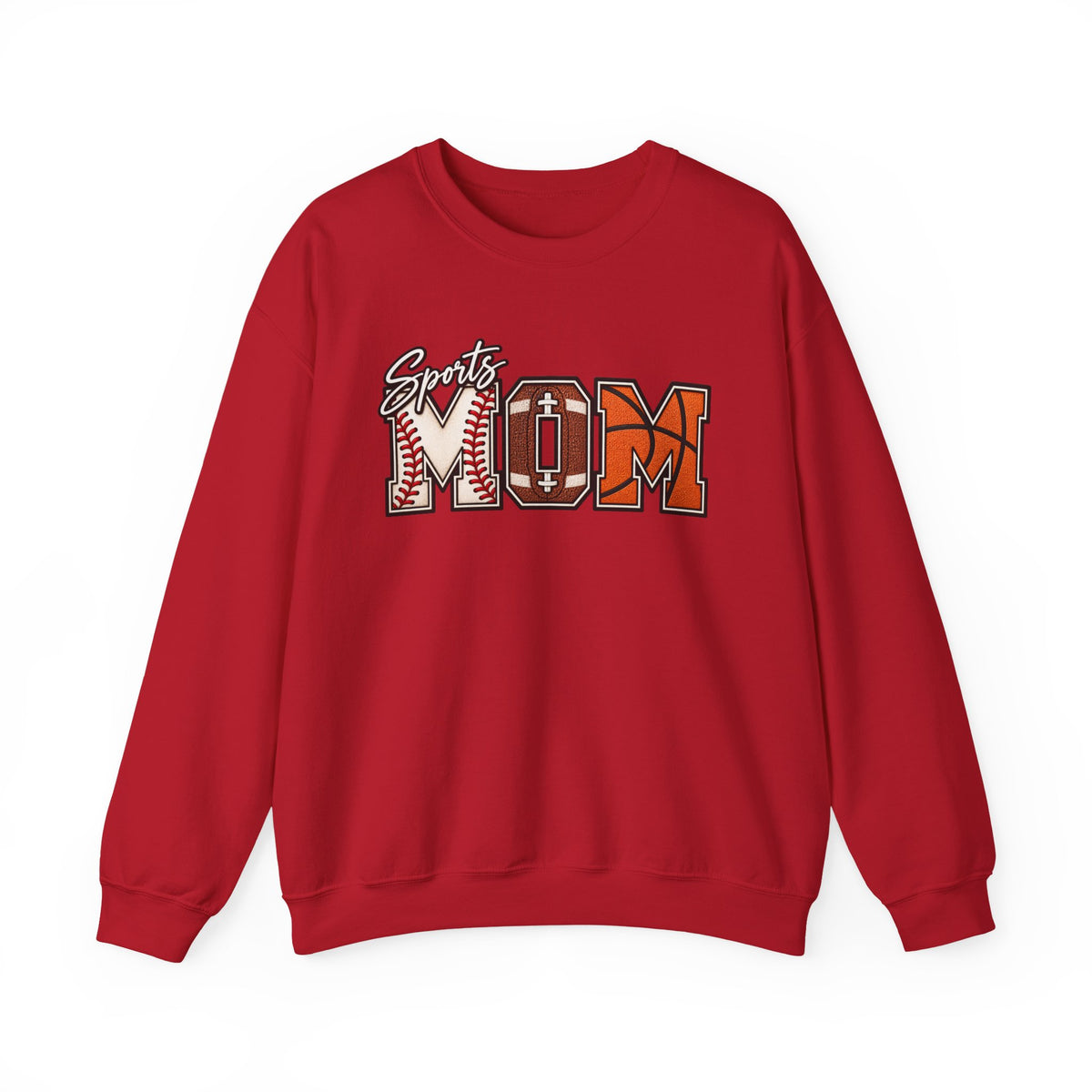 Sports Mom Crewneck Sweatshirt – Athletic Mom Graphic Pullover