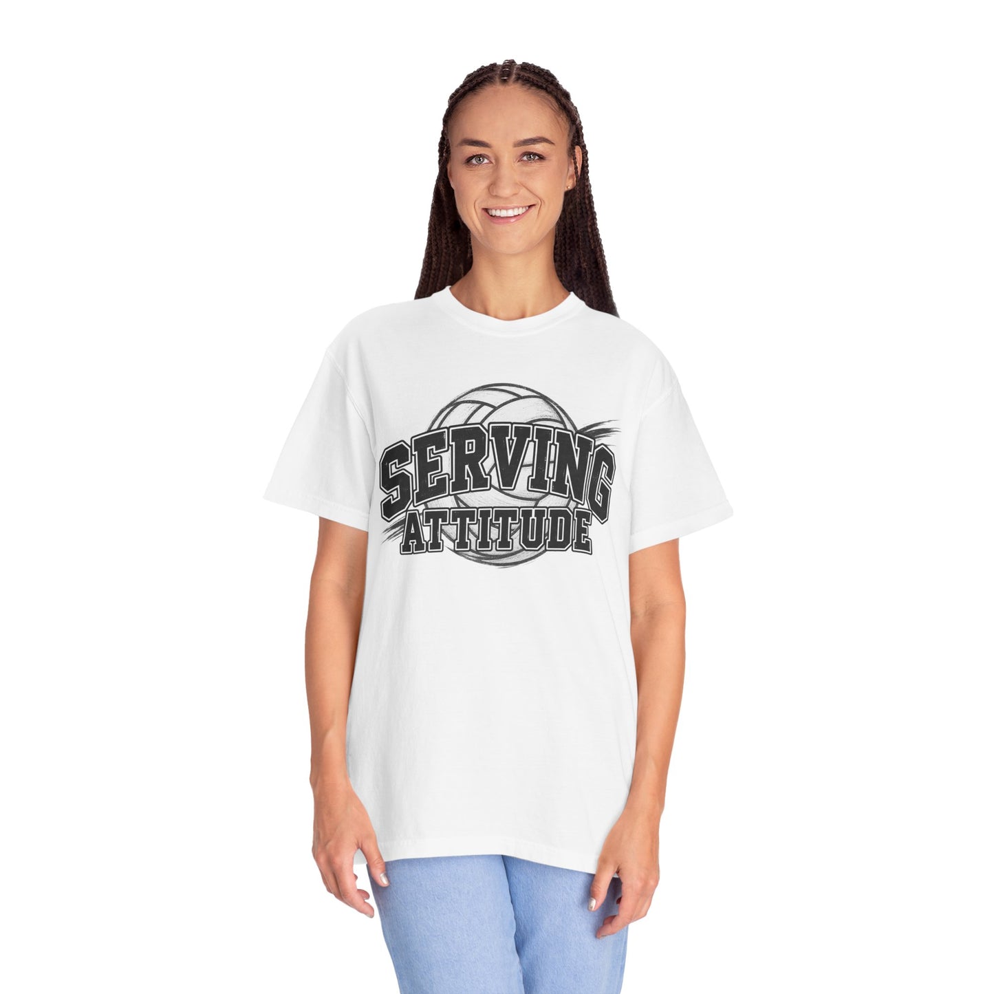 Serving Attitude Volleyball T-Shirt