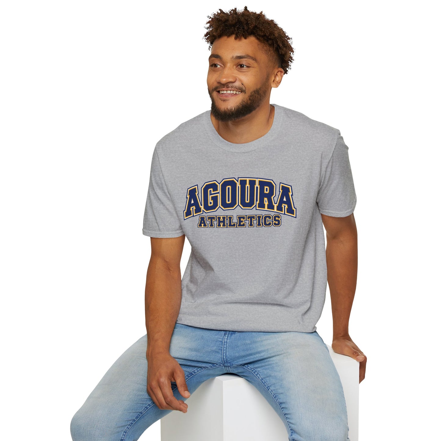 Agoura Athletics T-Shirt — Collegiate Varsity Logo Tee