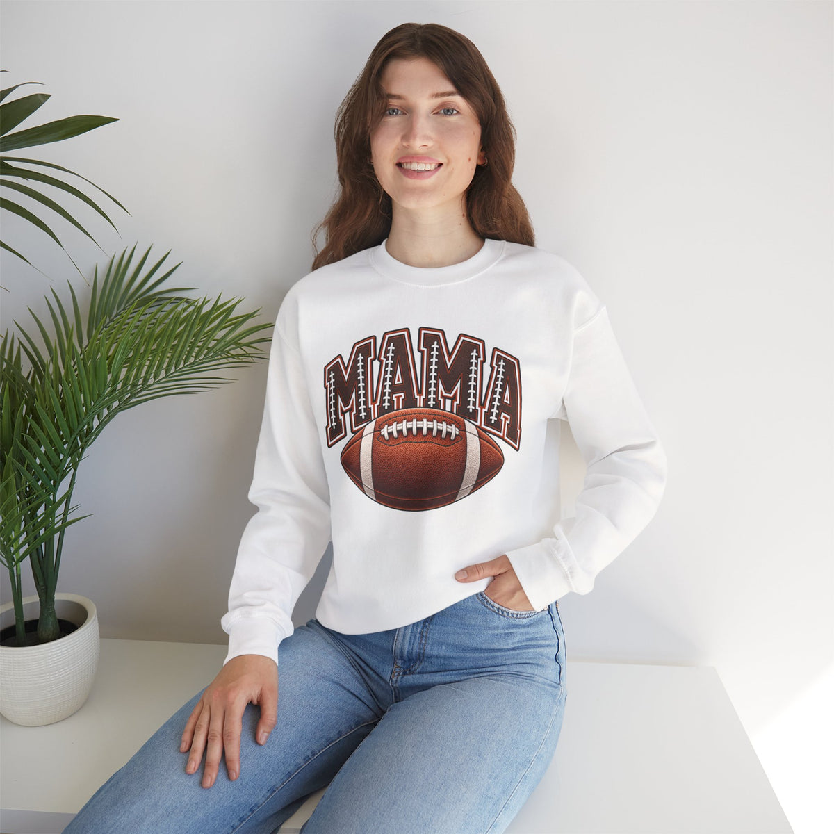 Mama Football Crewneck
