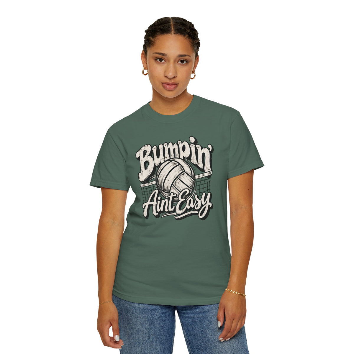 Bumpin' Ain't Easy Volleyball Tee