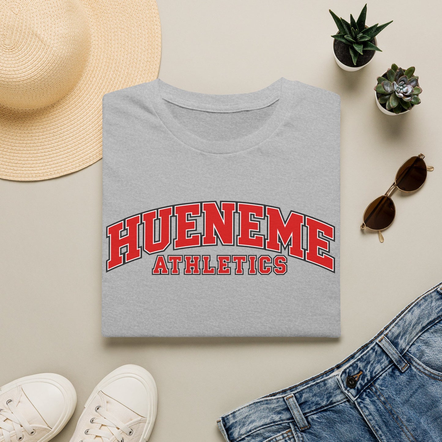 Hueneme Athletics T-Shirt — Vintage Campus Sports Tee