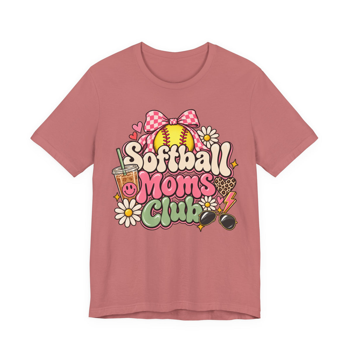 Softball Moms Club Tee
