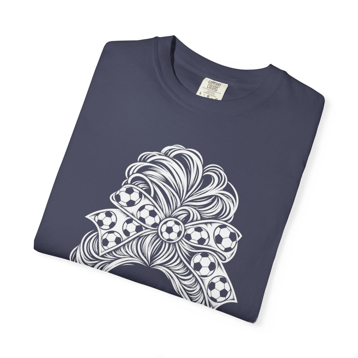 Messy Bun Mom Life T-Shirt — 'Ain't Nothin' But A Mom Thing' Soccer Graphic Tee