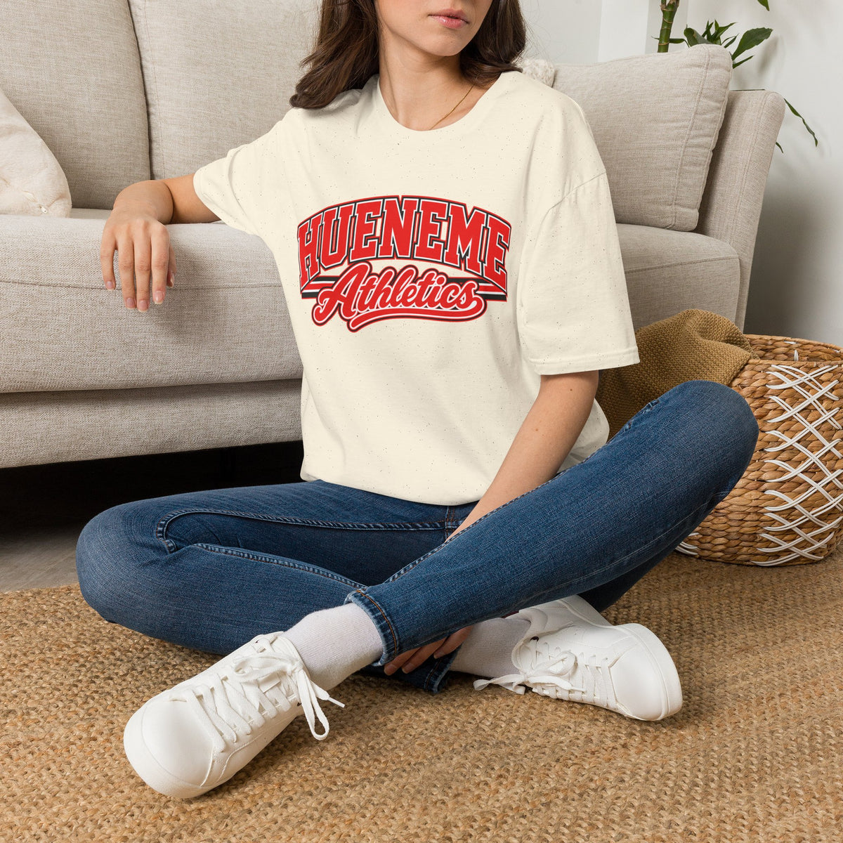 Hueneme Athletics T-Shirt — Vintage Campus Sports Tee