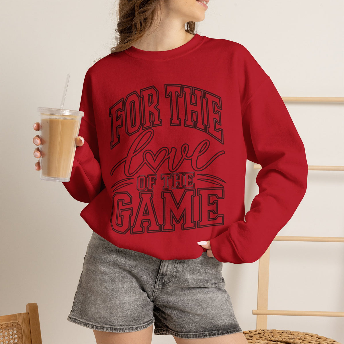 For The Love Of The Game Crewneck Sweatshirt