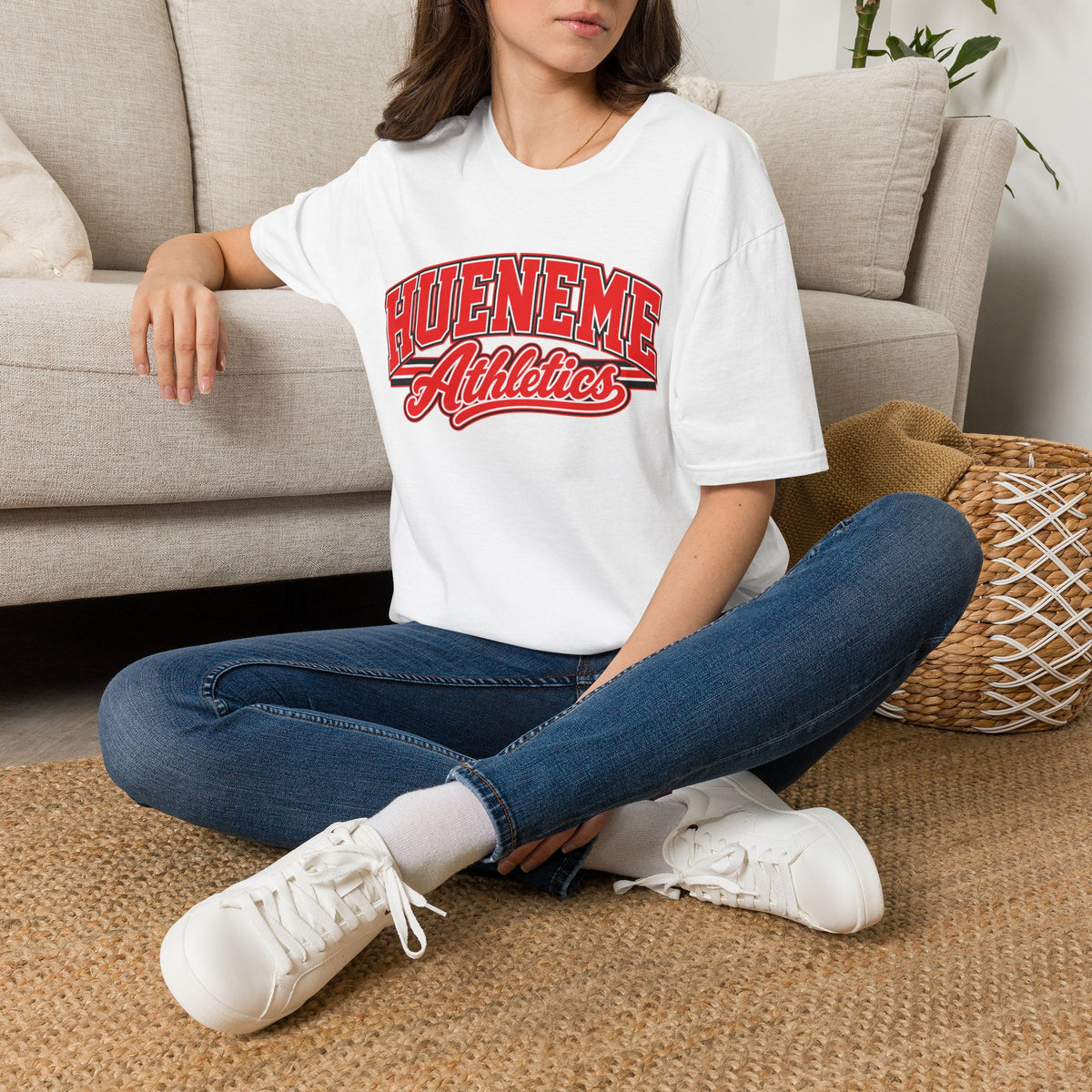 Hueneme Athletics T-Shirt — Vintage Campus Sports Tee