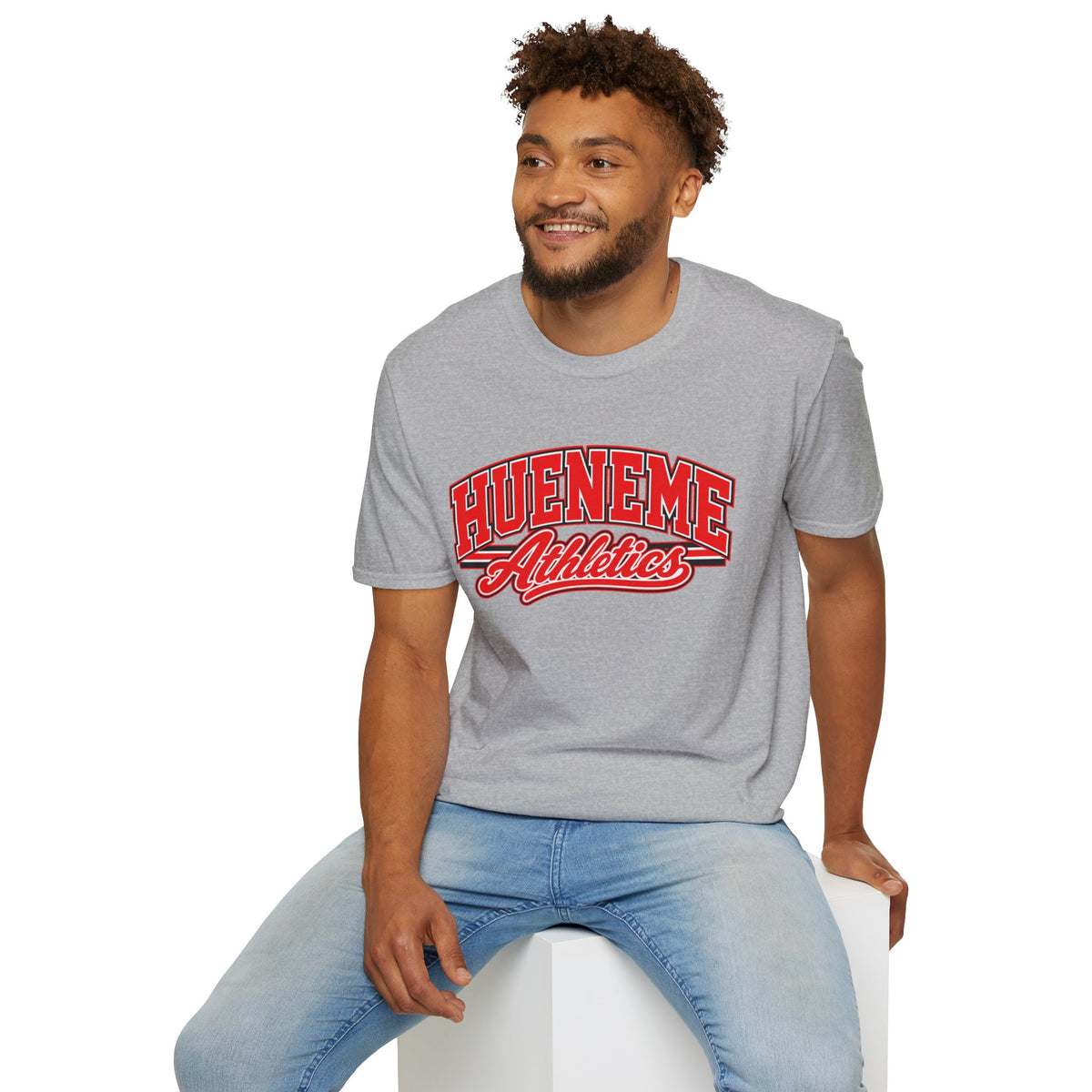 Hueneme Athletics T-Shirt — Vintage Campus Sports Tee