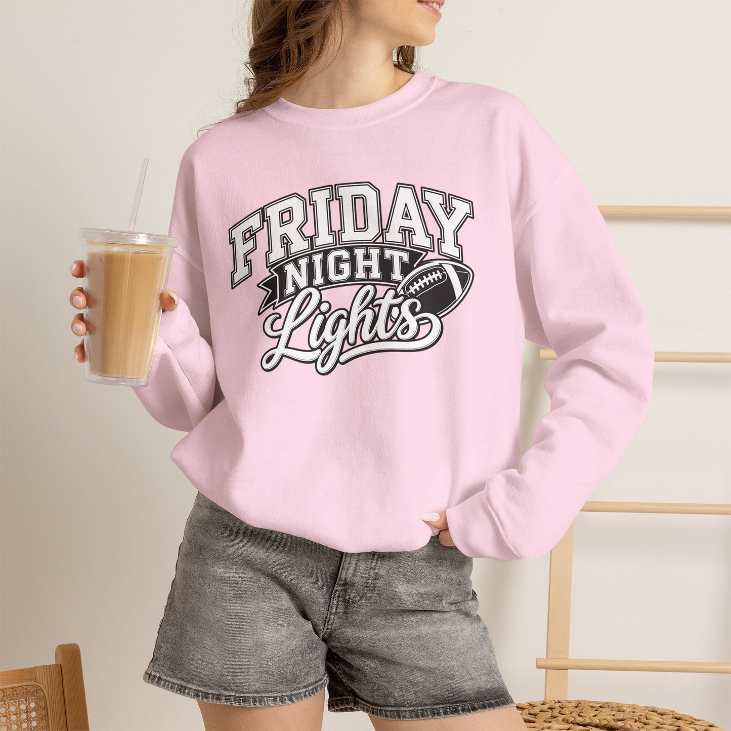 Friday Night Lights Football Crewneck Sweatshirt