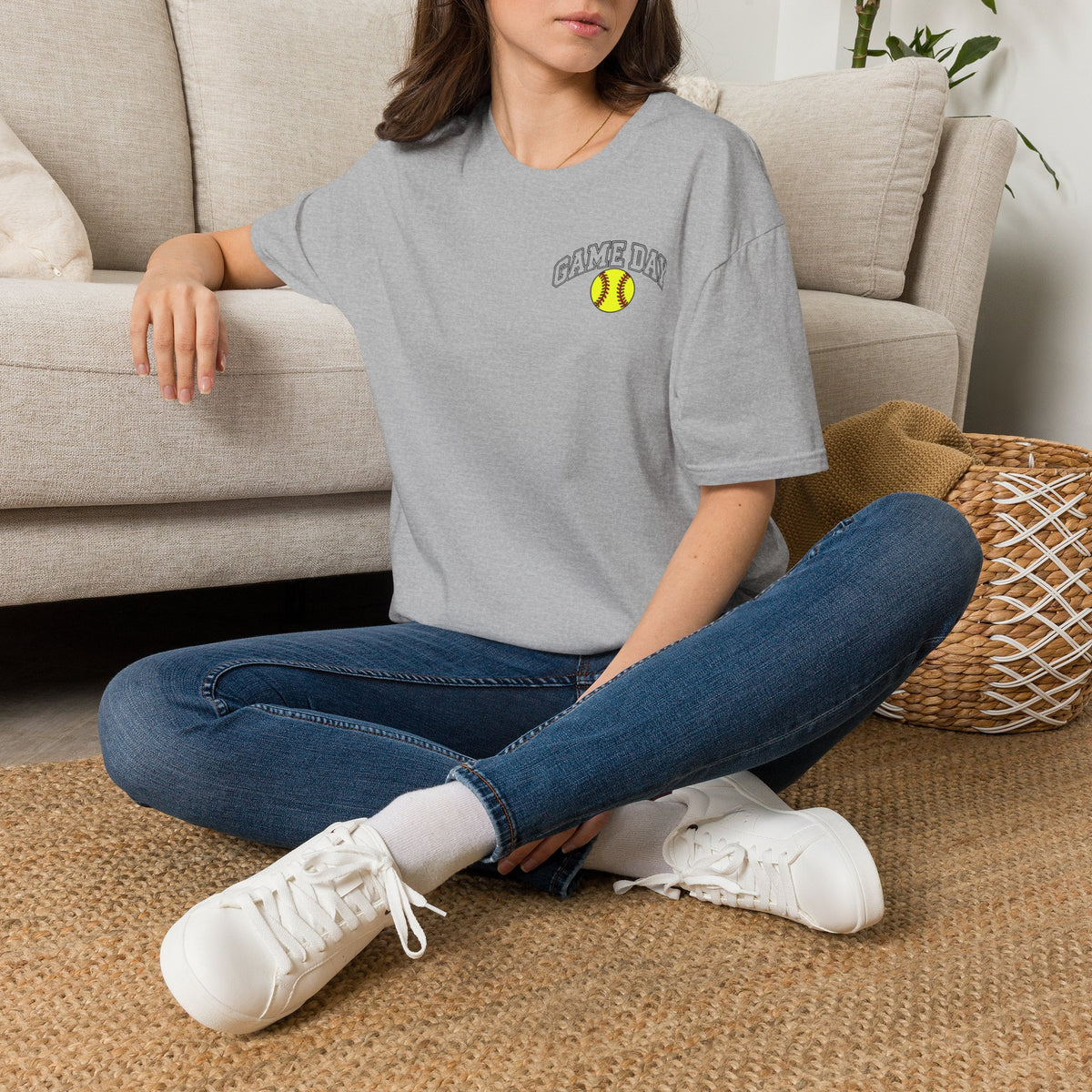 Game Day Softball T-Shirt — Womens/Mens Casual Sports Tee