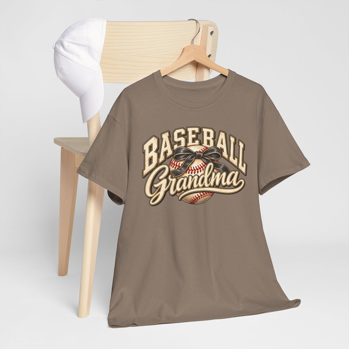 Baseball Grandma T-Shirt — Vintage Softball/Baseball Graphic Tee for Grandmothers