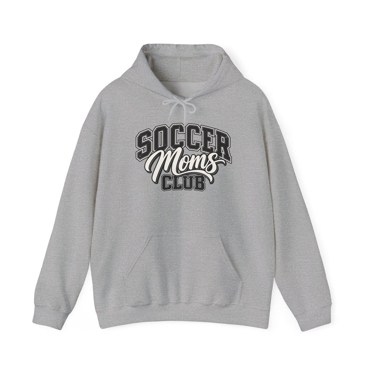 Soccer Moms Club Hoodie — Vintage Athletic Mom Pullover