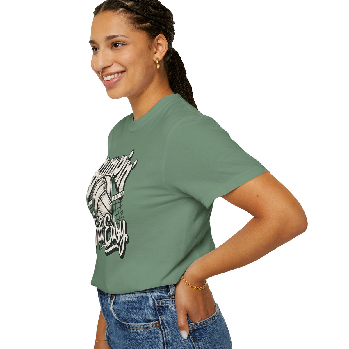 Bumpin' Ain't Easy Volleyball Tee