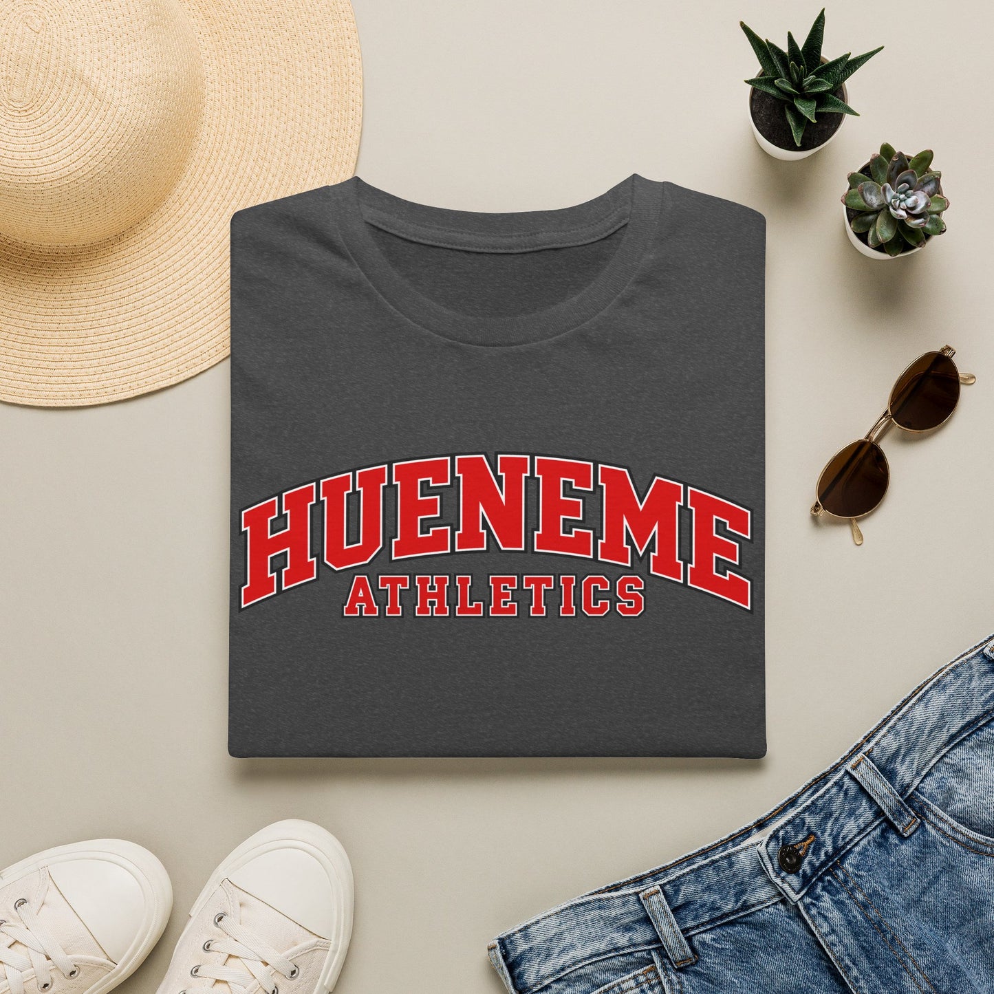 Hueneme Athletics T-Shirt — Vintage Campus Sports Tee