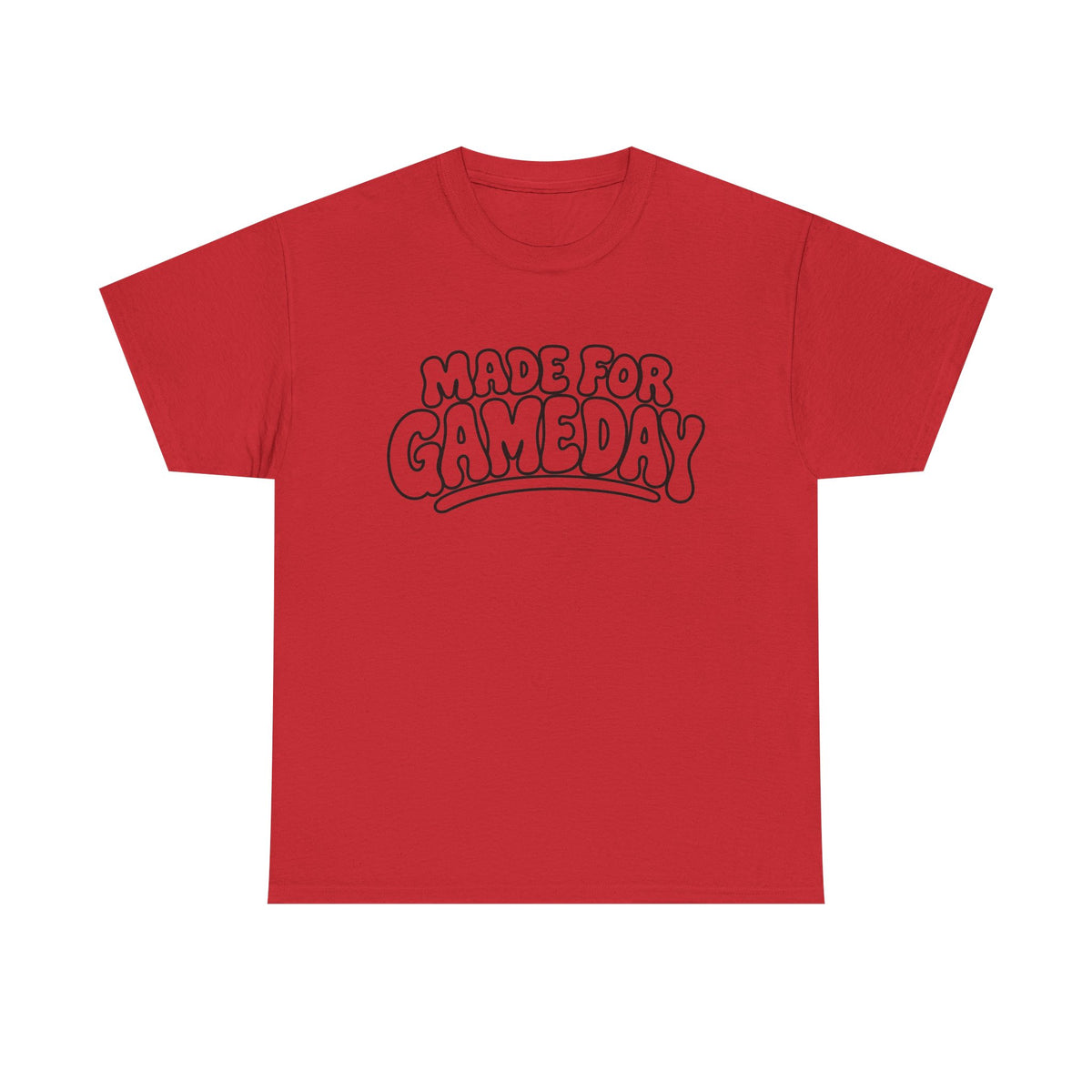 Made for Gameday Tee — Retro Sports Fan Graphic T‑Shirt