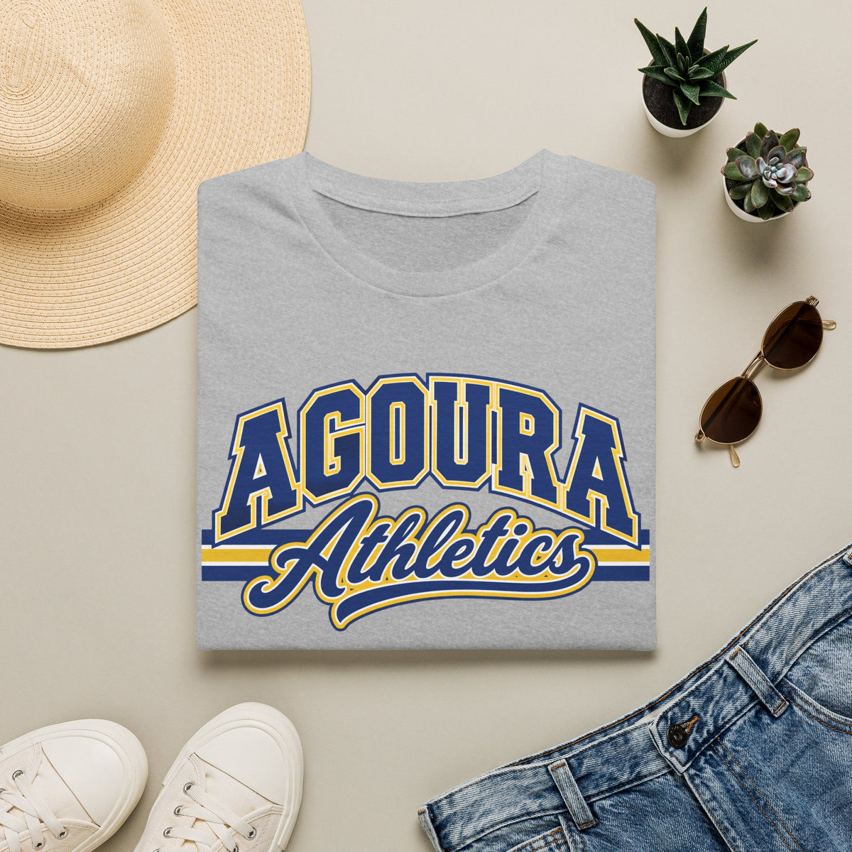 Agoura Athletics T-Shirt — Collegiate Varsity Logo Tee