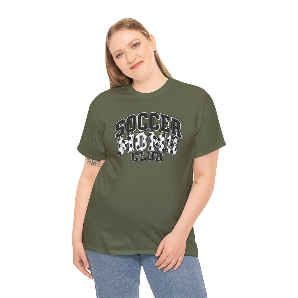 Soccer Mom Club T-Shirt — Retro Checkerboard Sports Tee