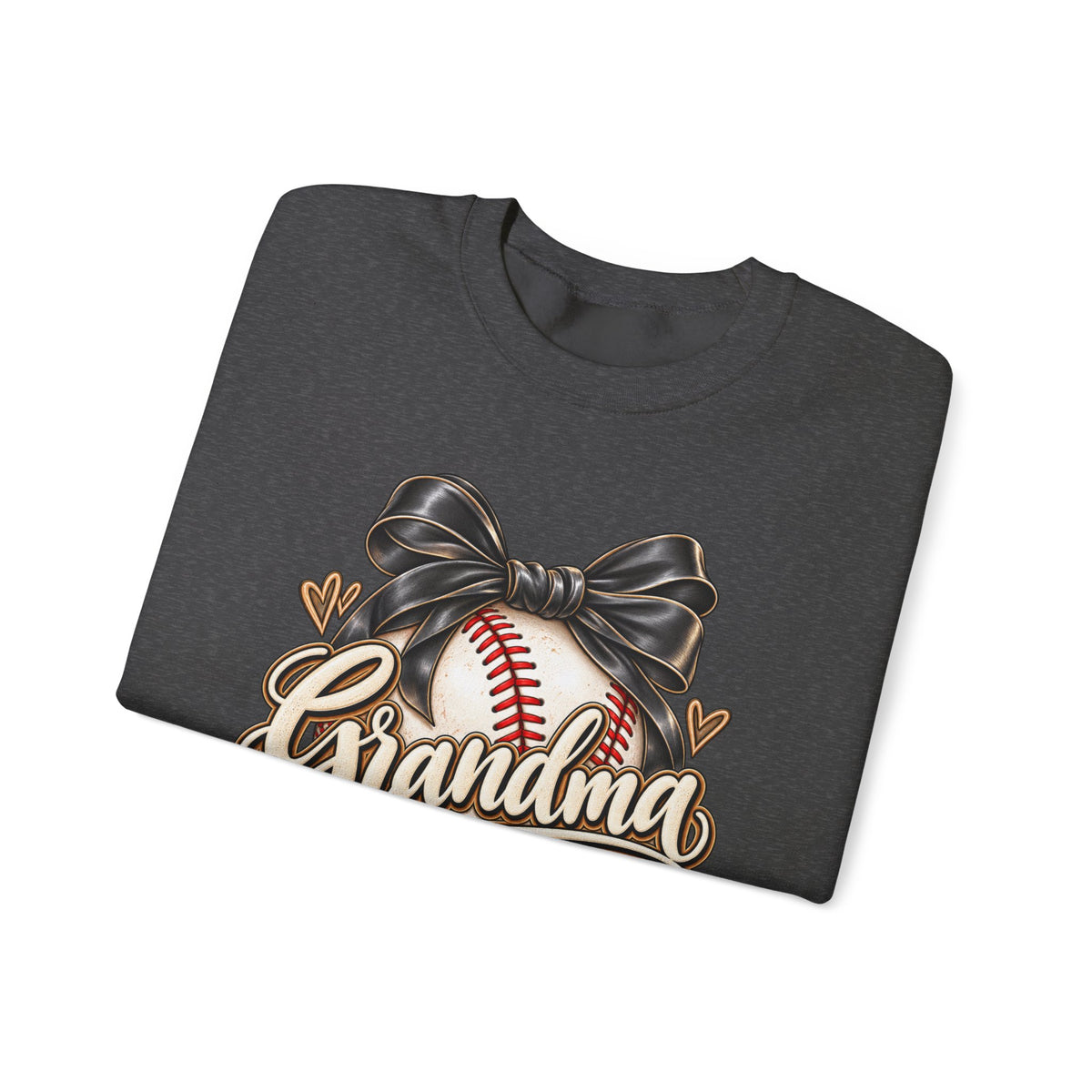 Grandma Loud and Proud Baseball Sweatshirt — Bow Softball Mom Gift