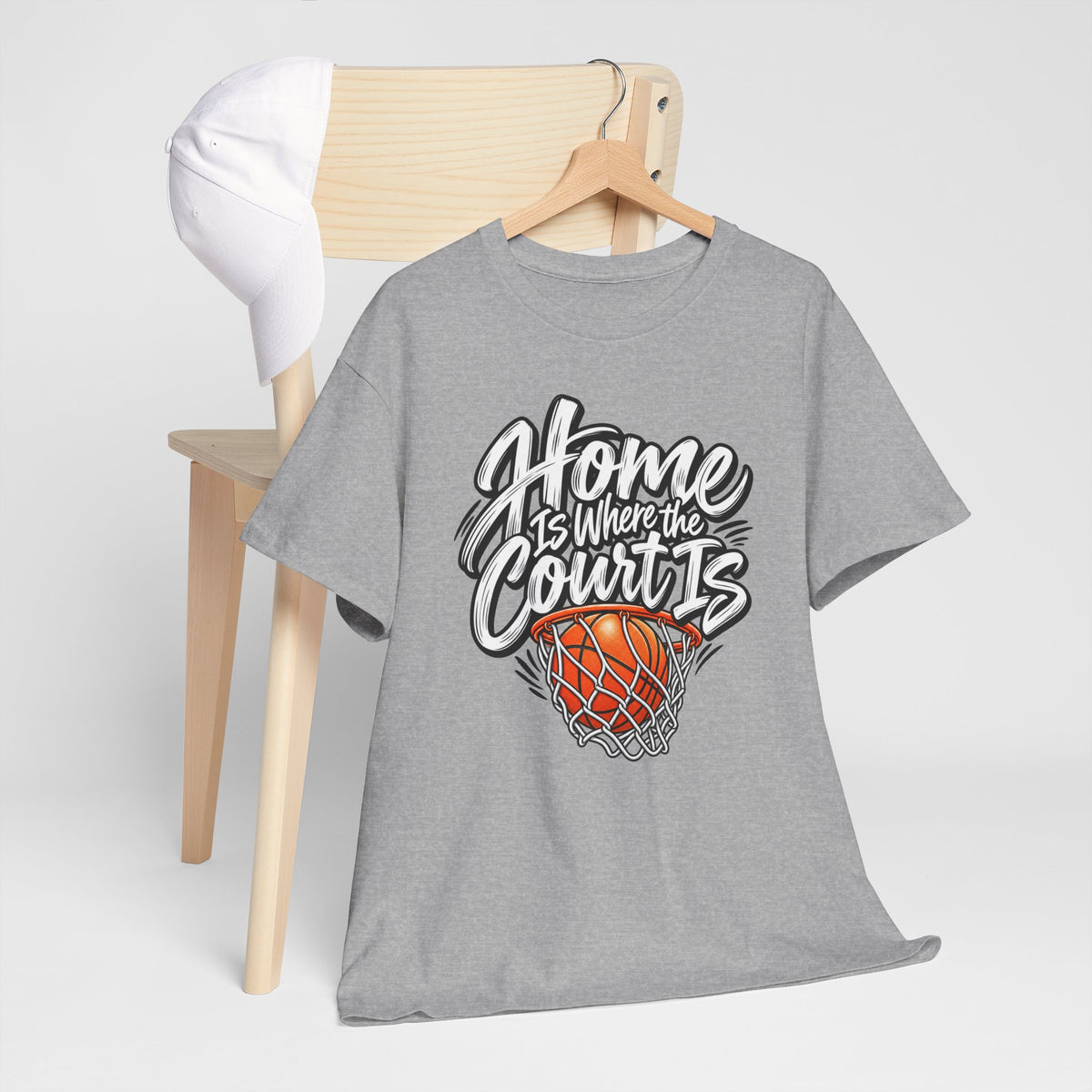 “Home Is Where the Court Is” Graphic Tee