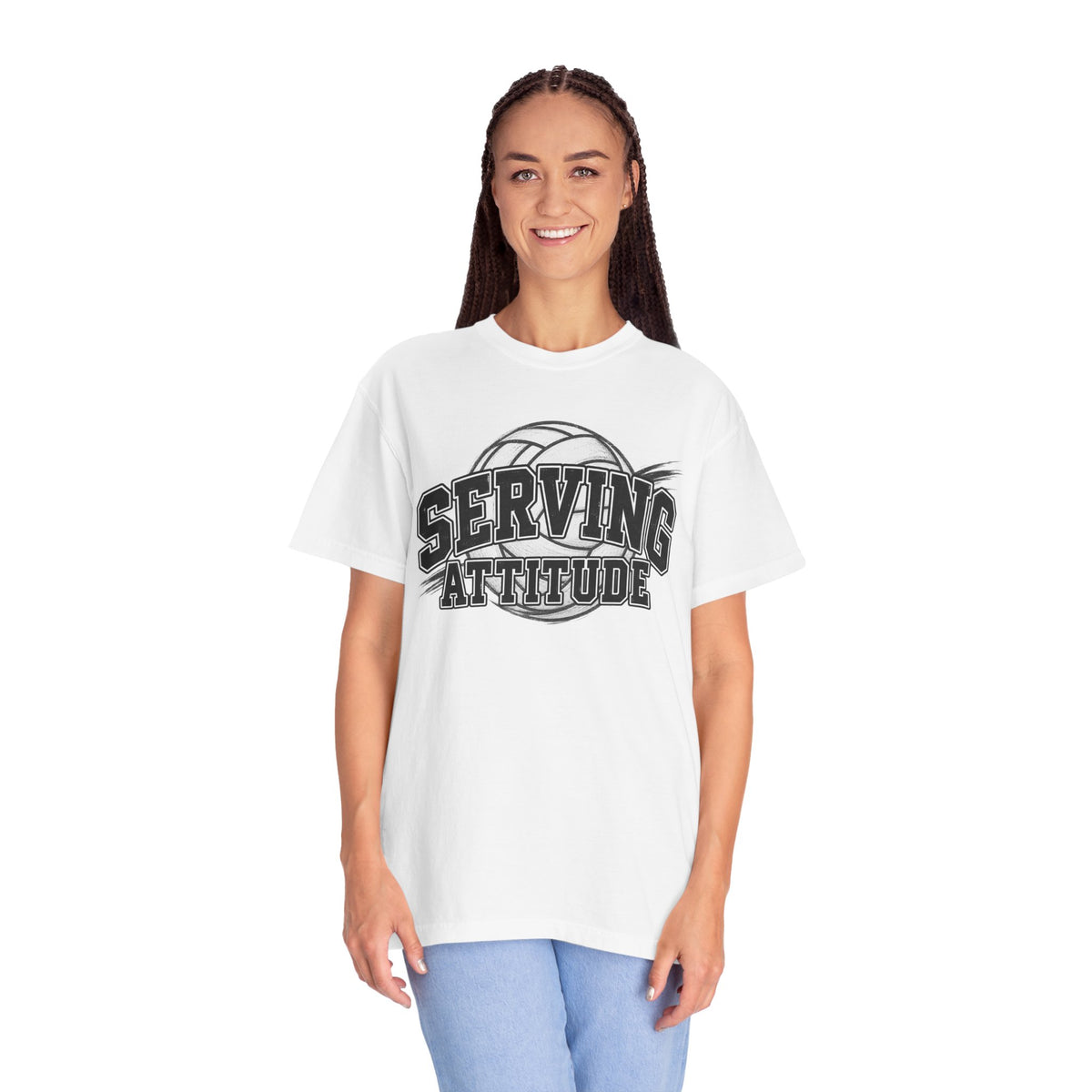 Serving Attitude Volleyball T-Shirt
