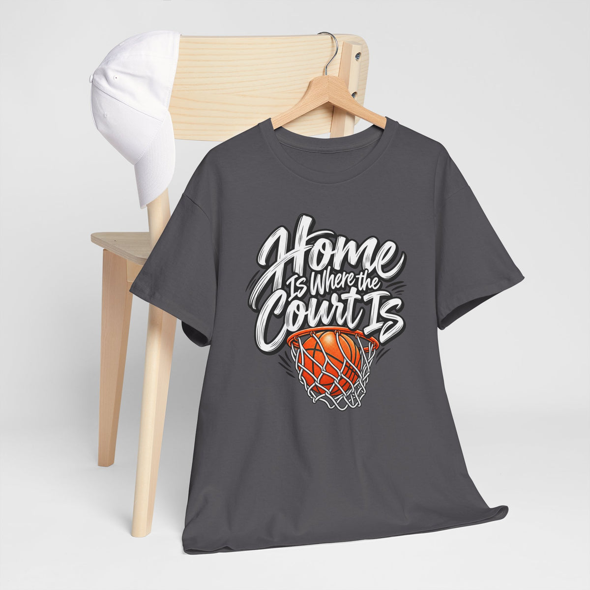 “Home Is Where the Court Is” Graphic Tee