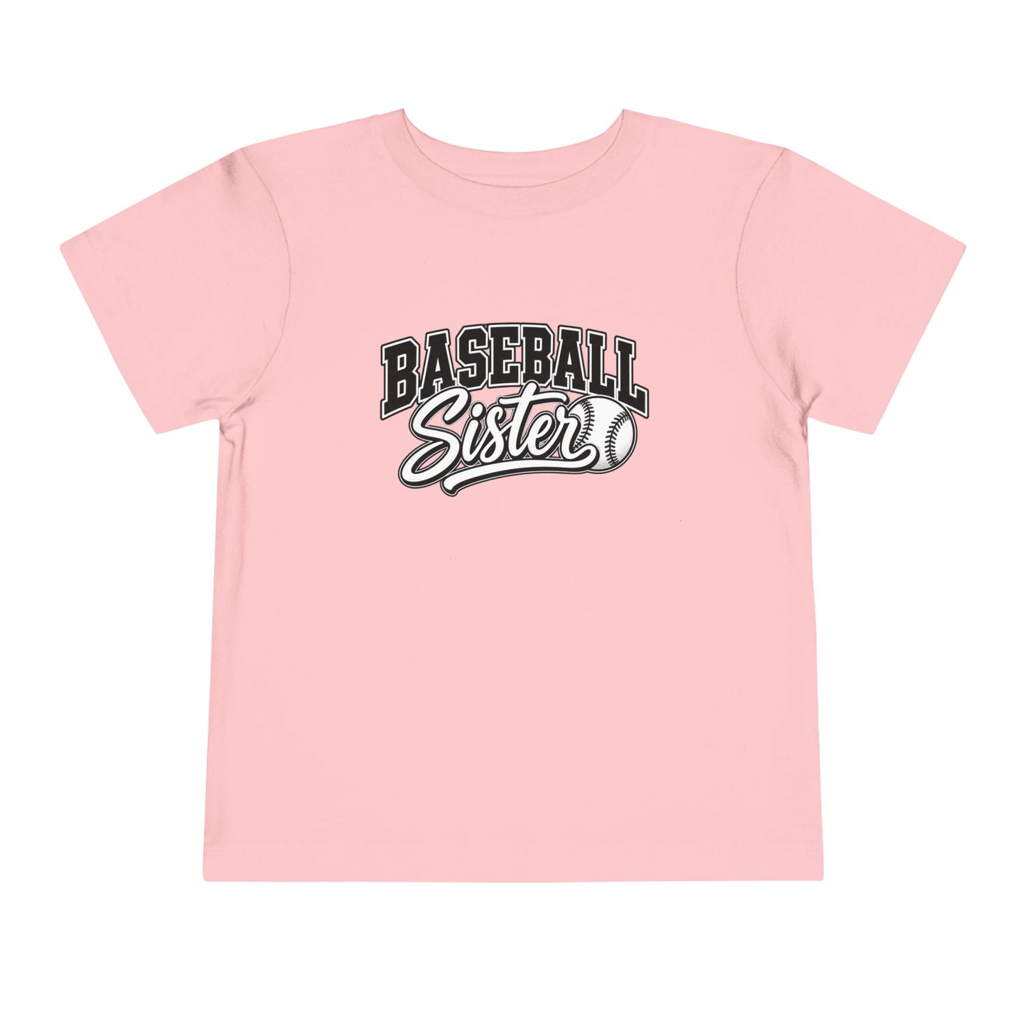 Baseball Sister Toddler Tee