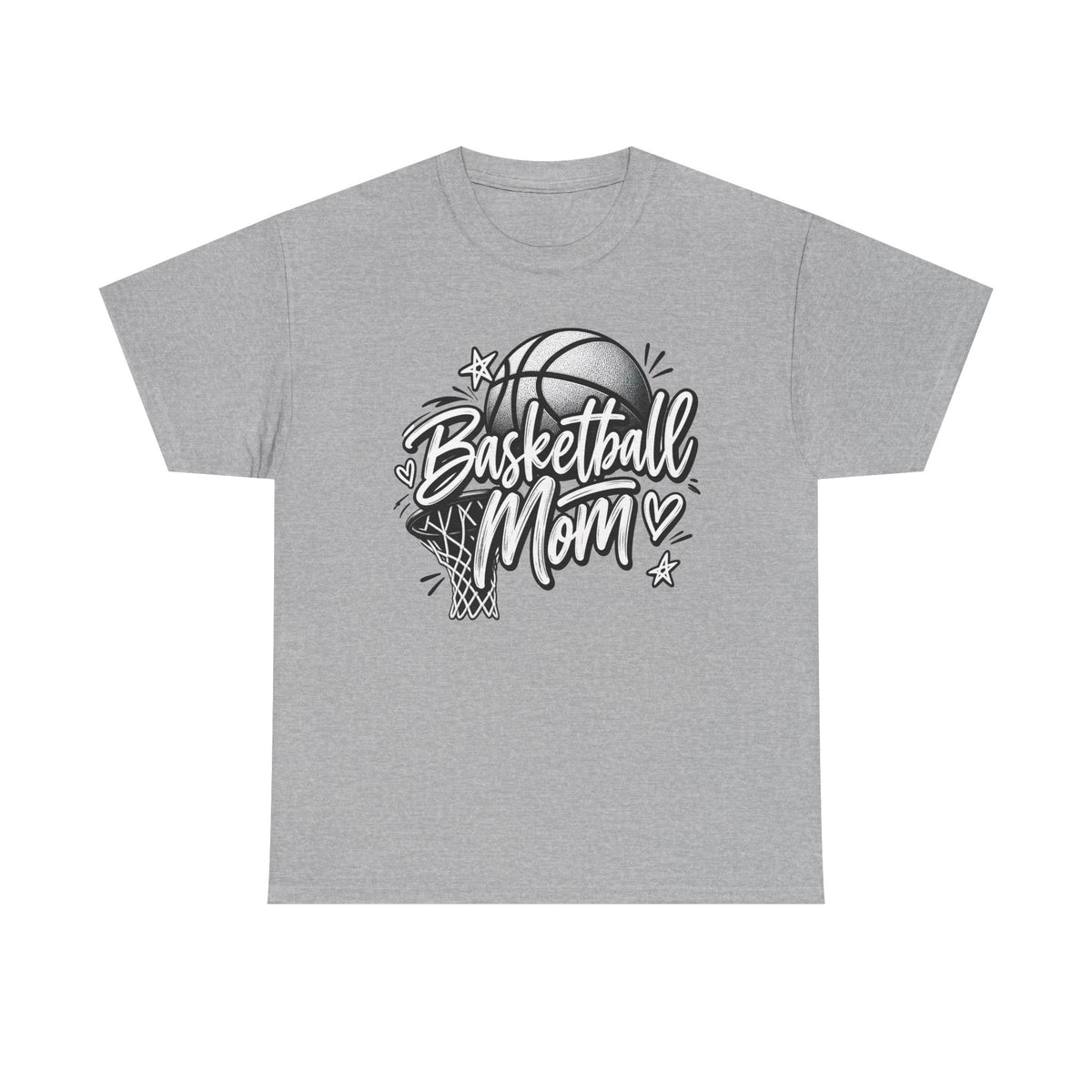 Basketball Mom Graphic T-Shirt