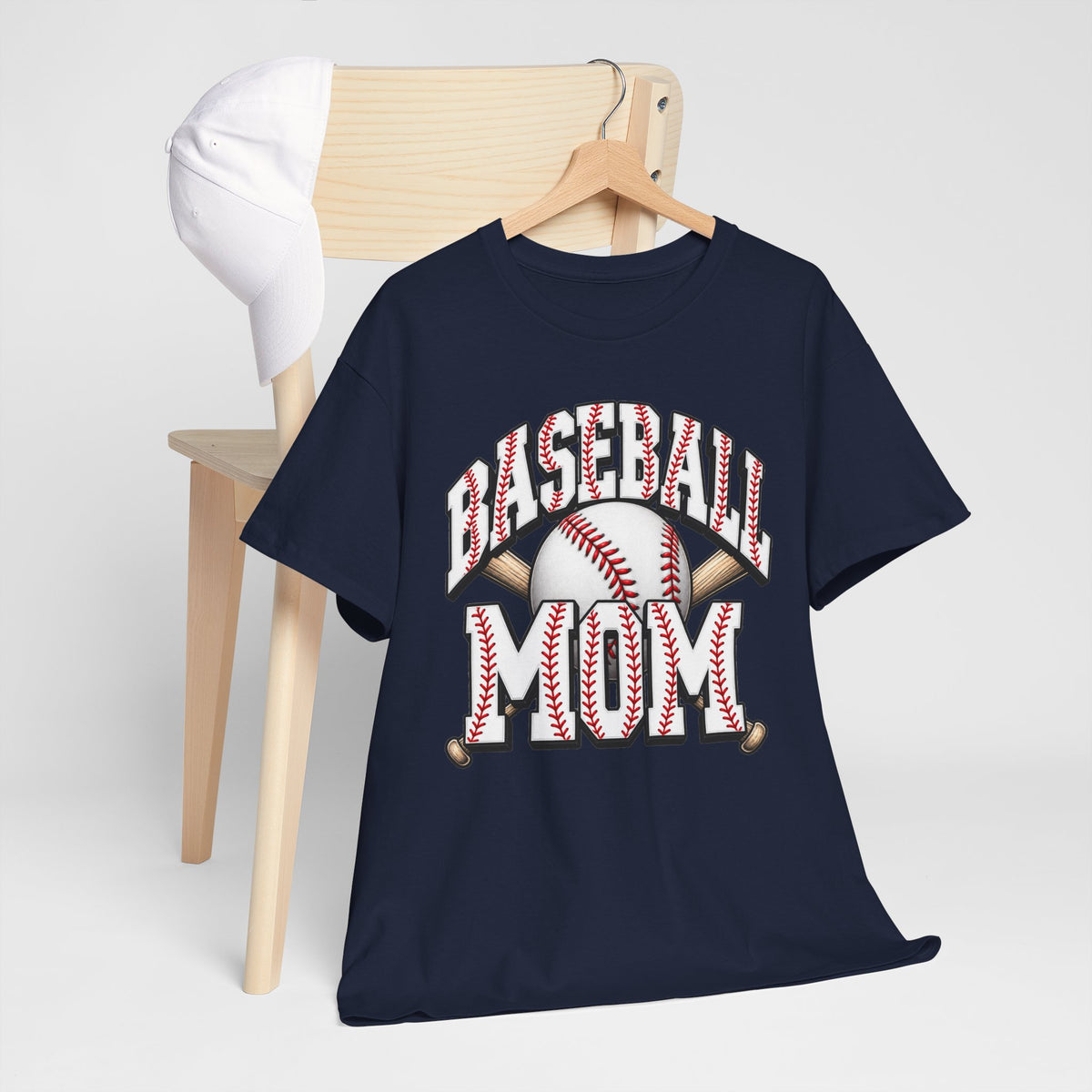Baseball Mom T-Shirt – Retro Baseball Graphic Tee for Proud Moms