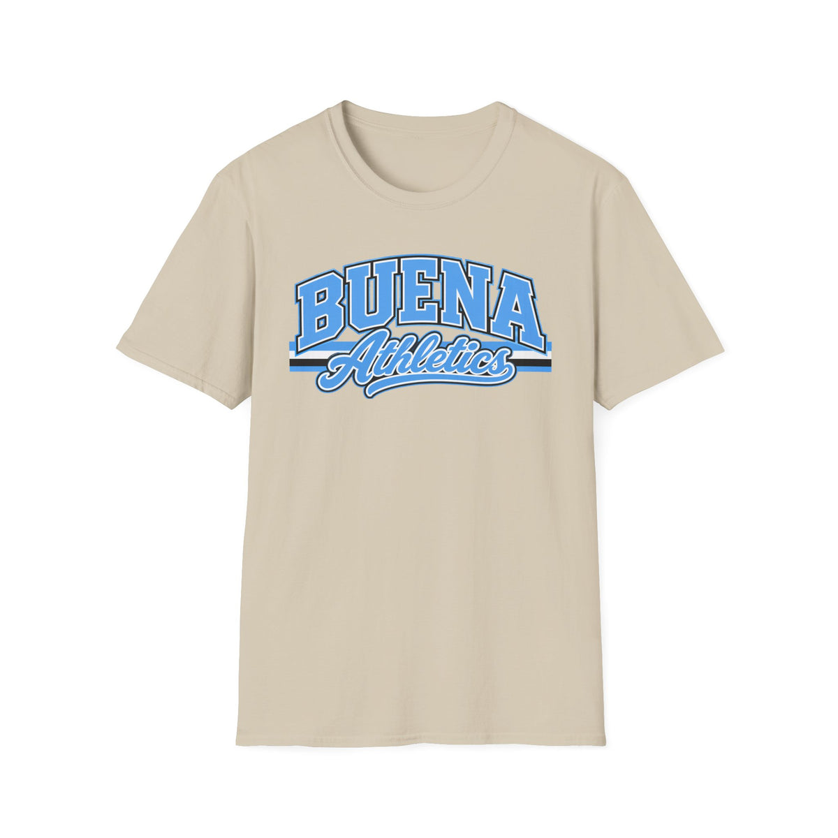 Buena Athletics T‑Shirt — Retro Collegiate Tee