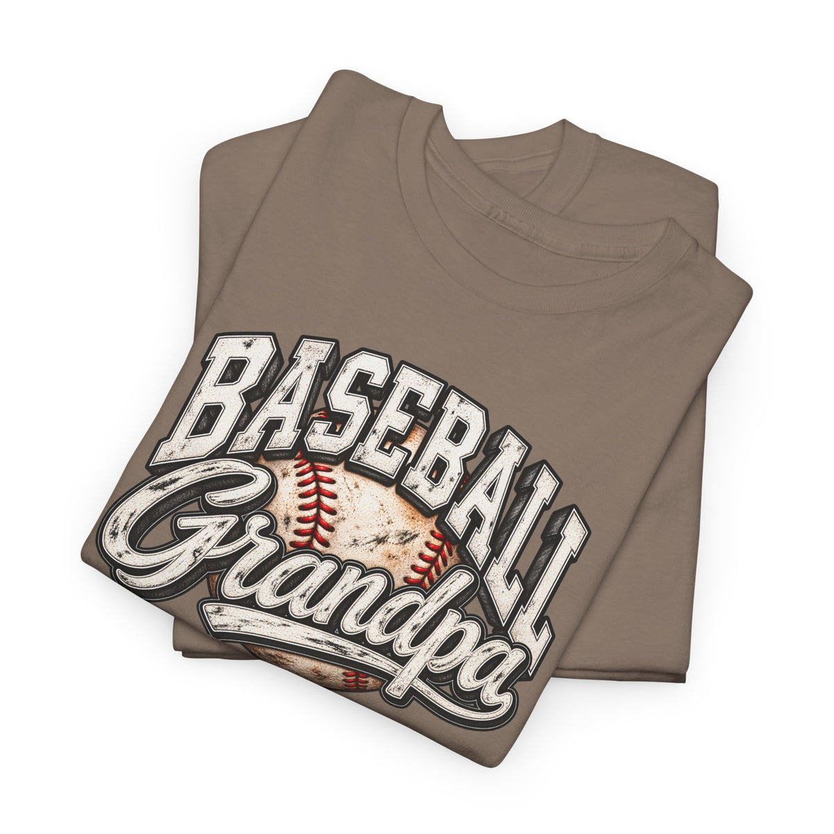 Baseball Grandpa T-Shirt — Vintage Baseball Graphic Tee for Grandfathers
