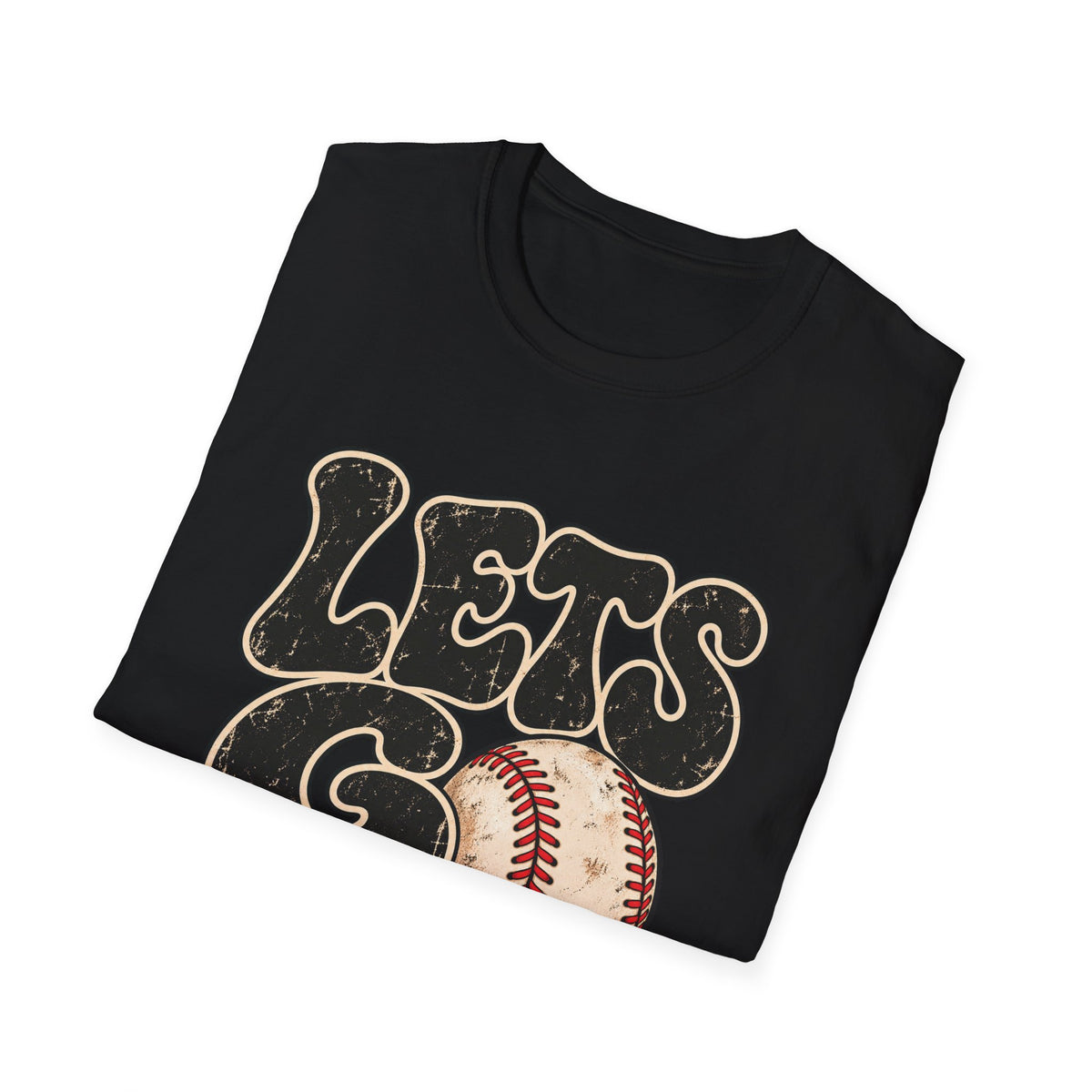 Lets Go Baseball Graphic T‑Shirt