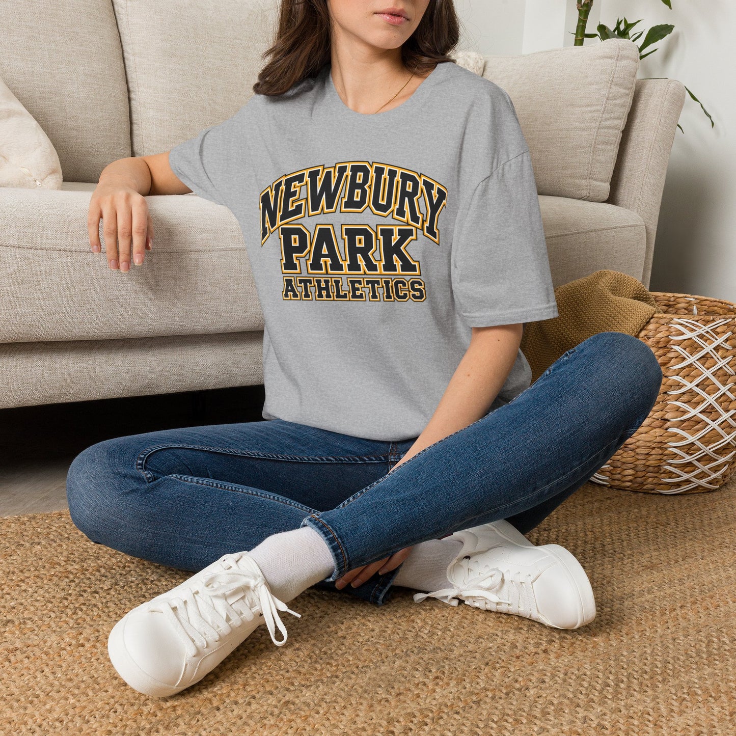 Newbury Park Athletics T‑Shirt — Vintage Collegiate Sports Tee