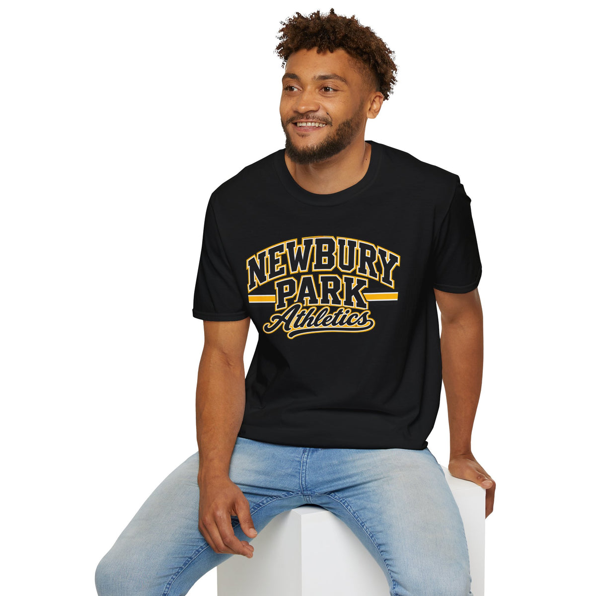 Newbury Park Athletics T‑Shirt — Vintage Collegiate Sports Tee