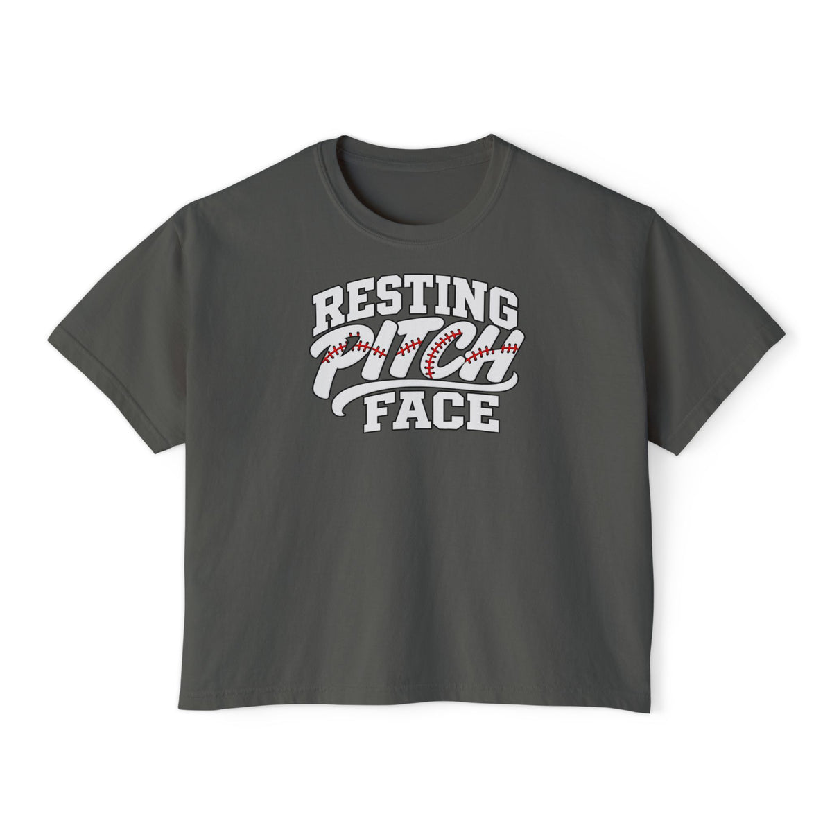 Resting Pitch Face Boxy Tee