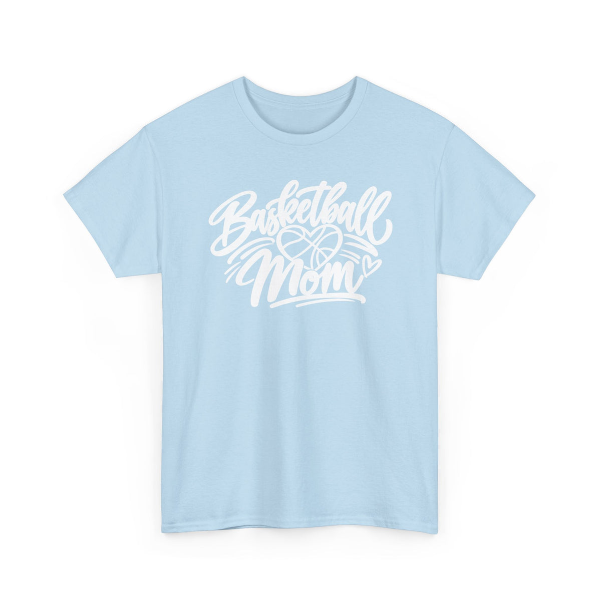 Basketball Mom T-Shirt — Script Logo Tee for Proud Coaches & Fans