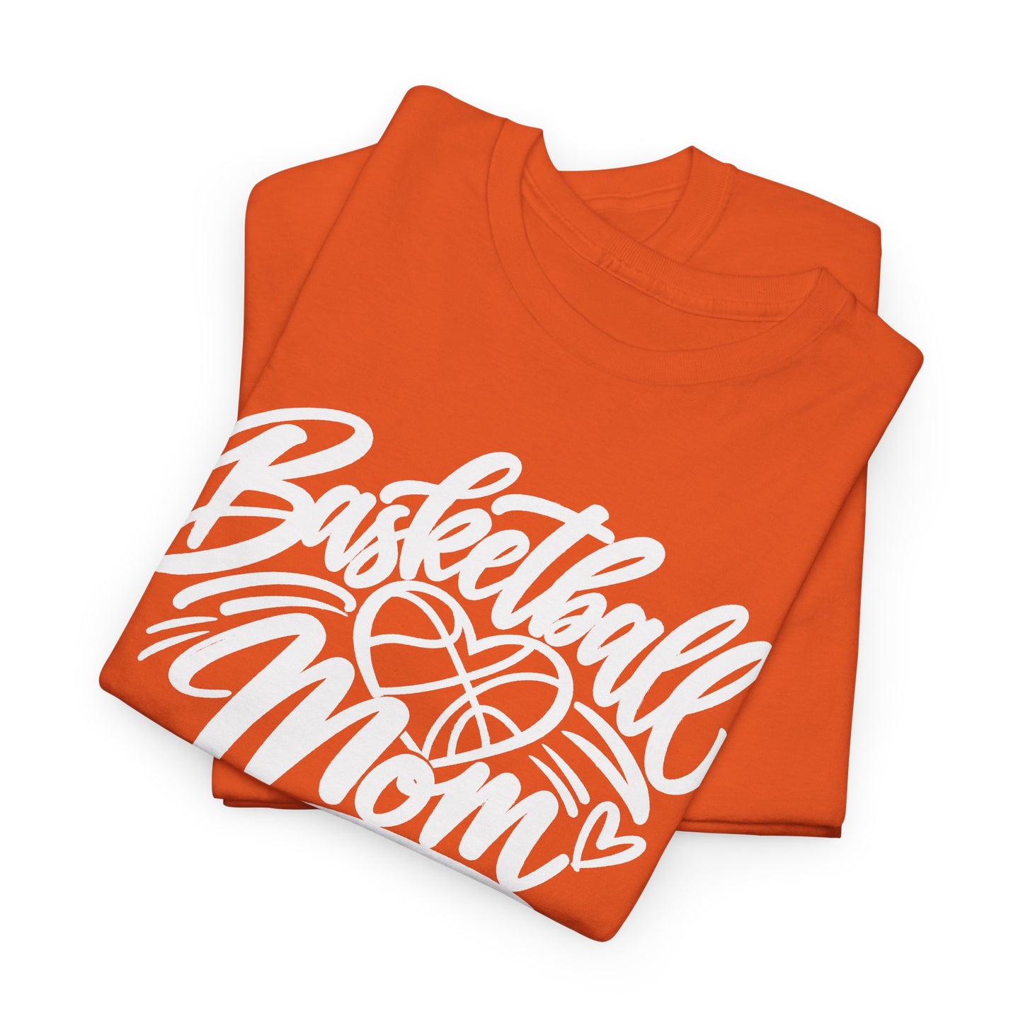 Basketball Mom T-Shirt — Script Logo Tee for Proud Coaches & Fans