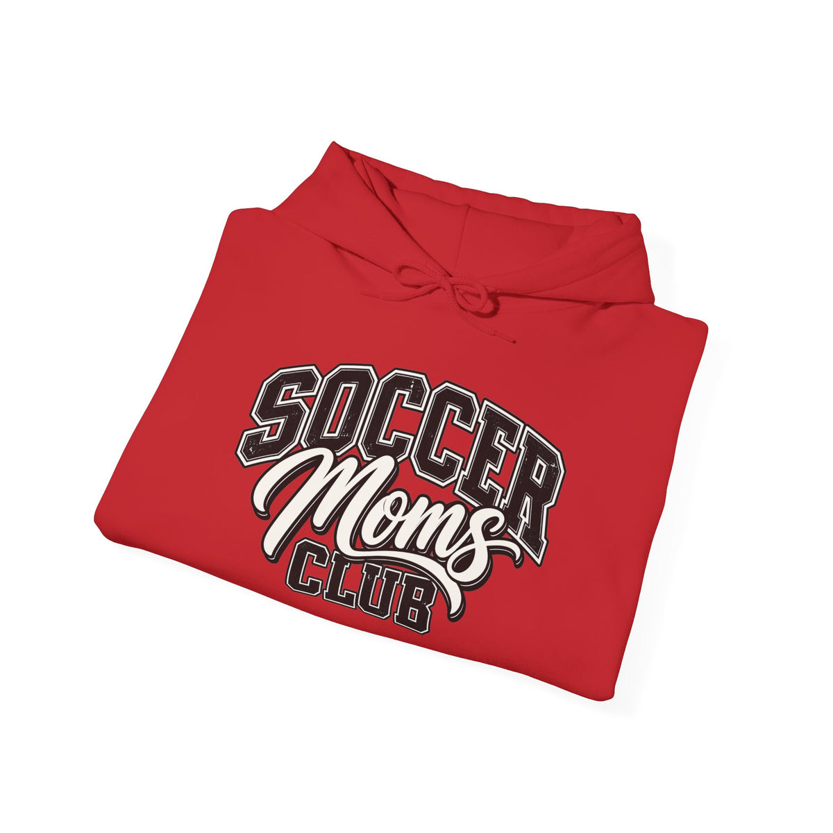 Soccer Moms Club Hoodie — Vintage Athletic Mom Pullover