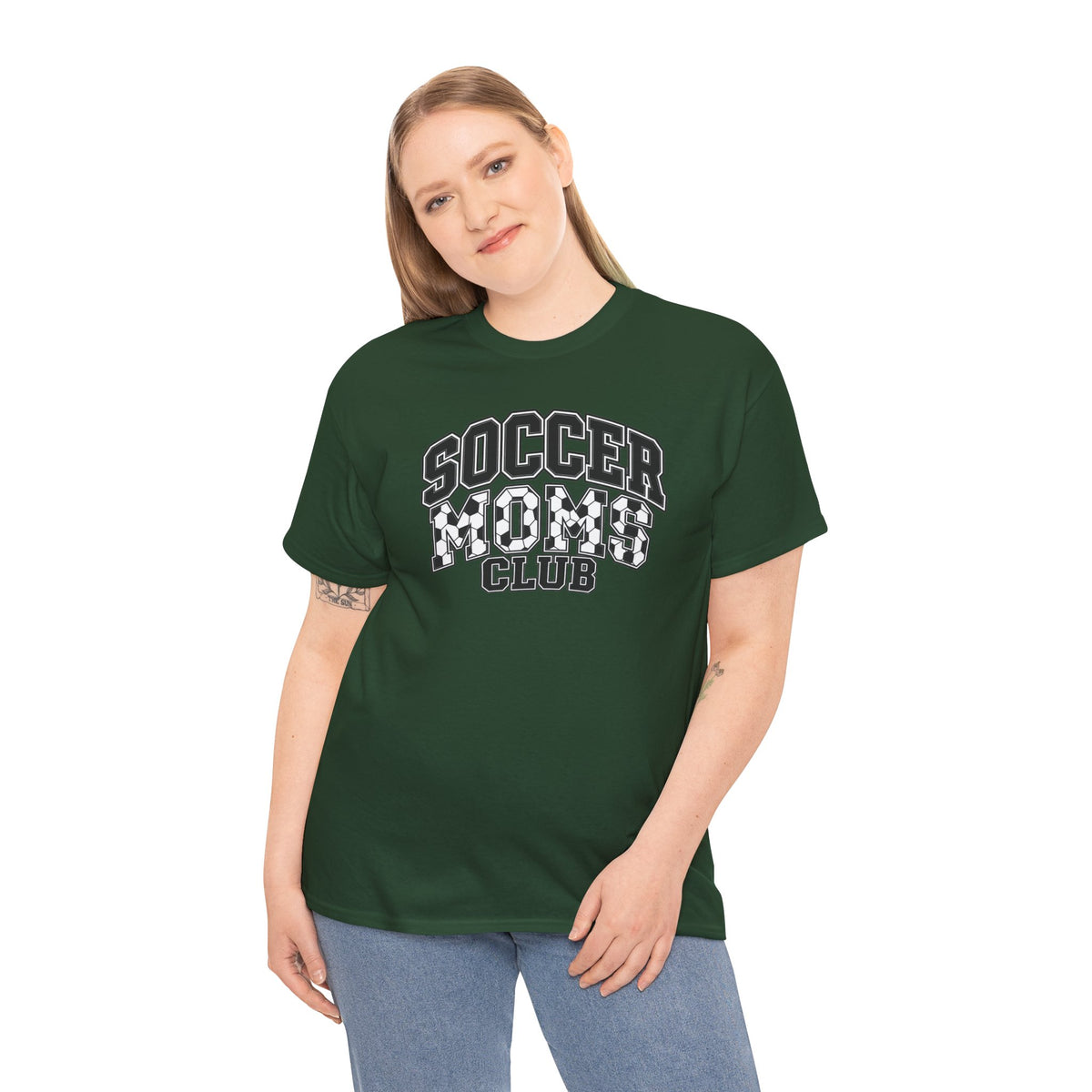 Soccer Mom Club T-Shirt — Retro Checkerboard Sports Tee