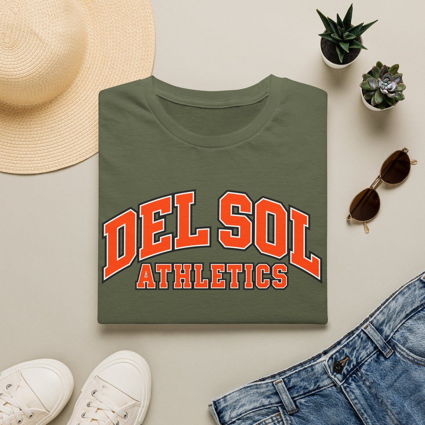 Del Sol Athletics T-Shirt — Vintage Collegiate Sport Tee