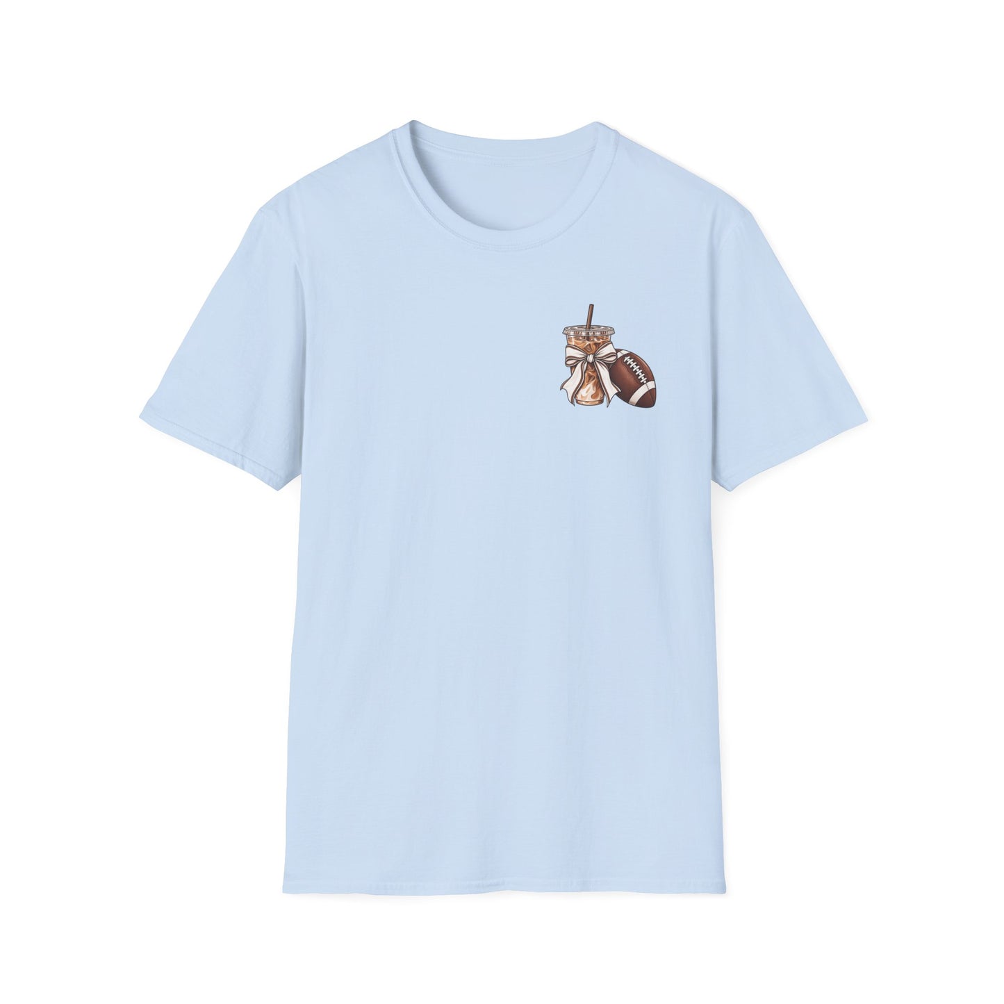 Football Mom Iced Coffee T-Shirt
