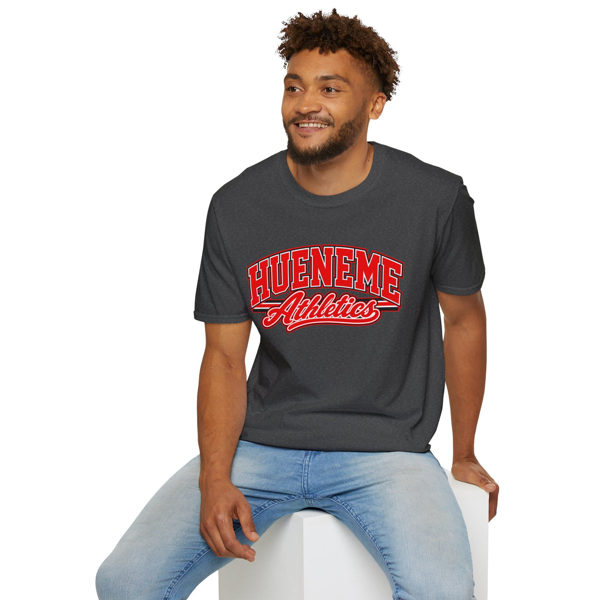 Hueneme Athletics T-Shirt — Vintage Campus Sports Tee